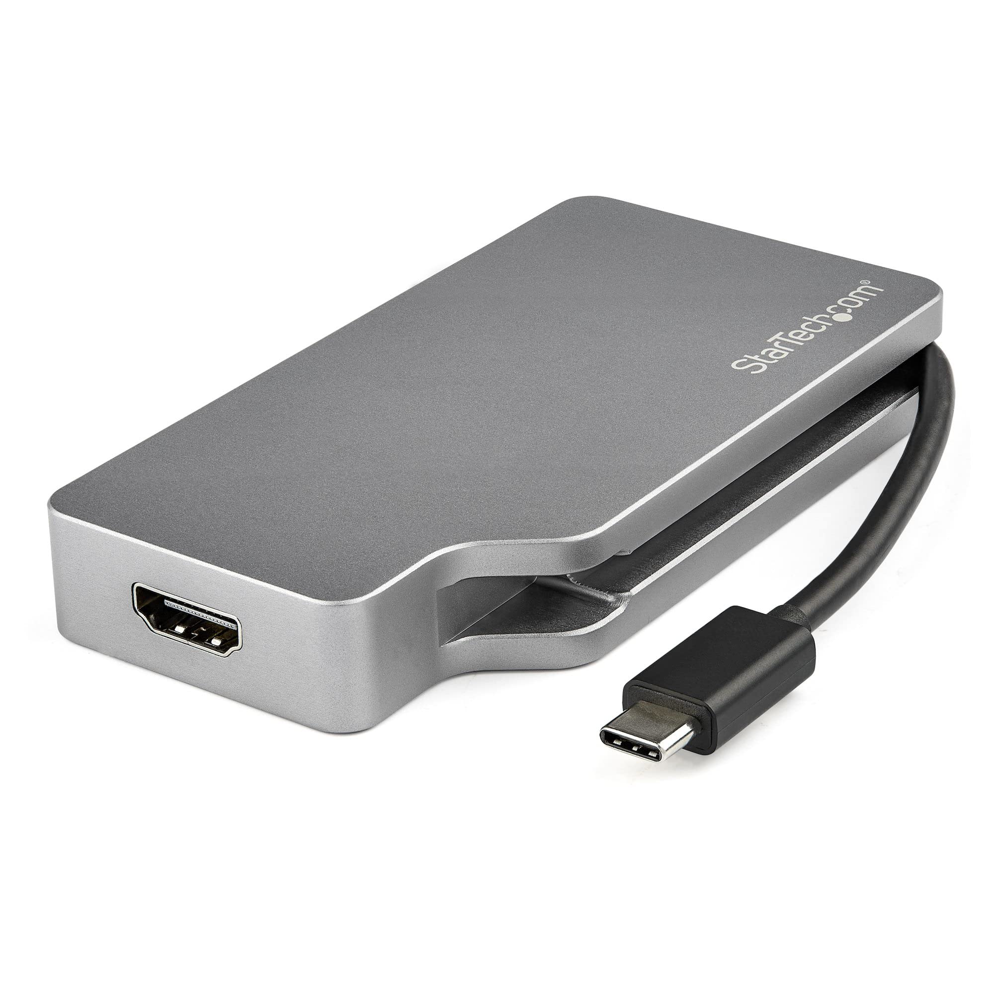 Startech.Com Usb C Multiport Video Adapter W/ Hdmi, Vga, Mini Displayport Or Dvi   Usb Type C Monitor Adapter To Hdmi 2.0 Or Mdp