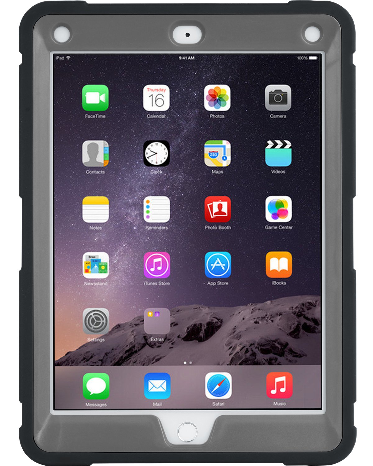 Bentoben Ipad Air 2 Case, Protective Case For Ipad Air 2   Kickstand 3 In 1 [Soft&Hard] Hybrid Shockproof Heavy Duty Rugged Anti