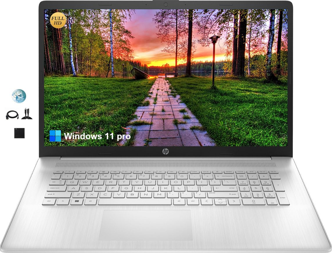 Hp 17.3'' Fhd Essential Business Laptop, 32Gb Ddr4 Ram, 1Tb Pcie Ssd, Intel 12Th Gen 6 Core I3 Processor (Up To 4.4Ghz,Beat I5 1