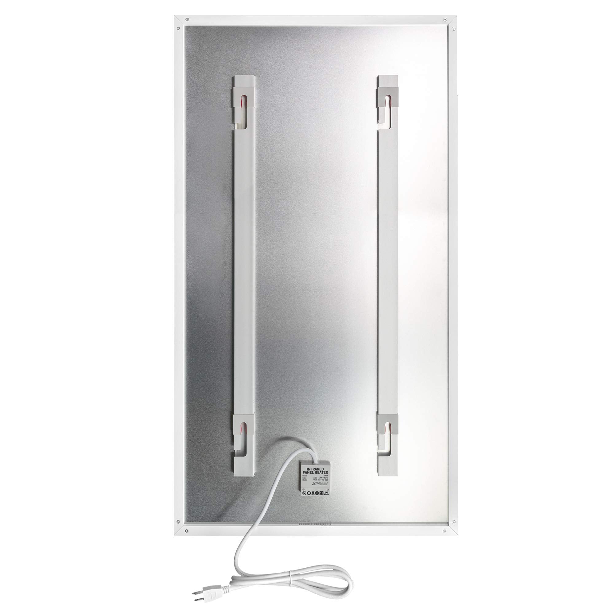 Warmlyyours Ember Flex Radiant Panel Heater (White Aluminum, 47   X24   )