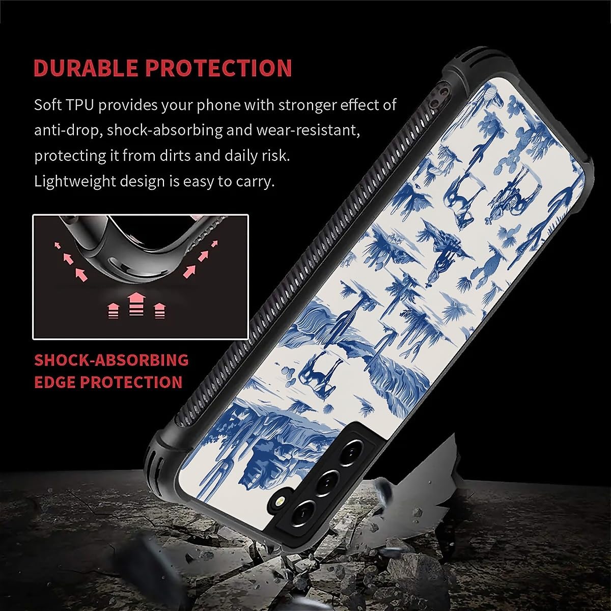 Fkbrcl4U For Samsung Galaxy S21 Plus Case,Graphic Design For Girl Boy Soft Silicone Hard Acrylic Shock Protection Designed For S