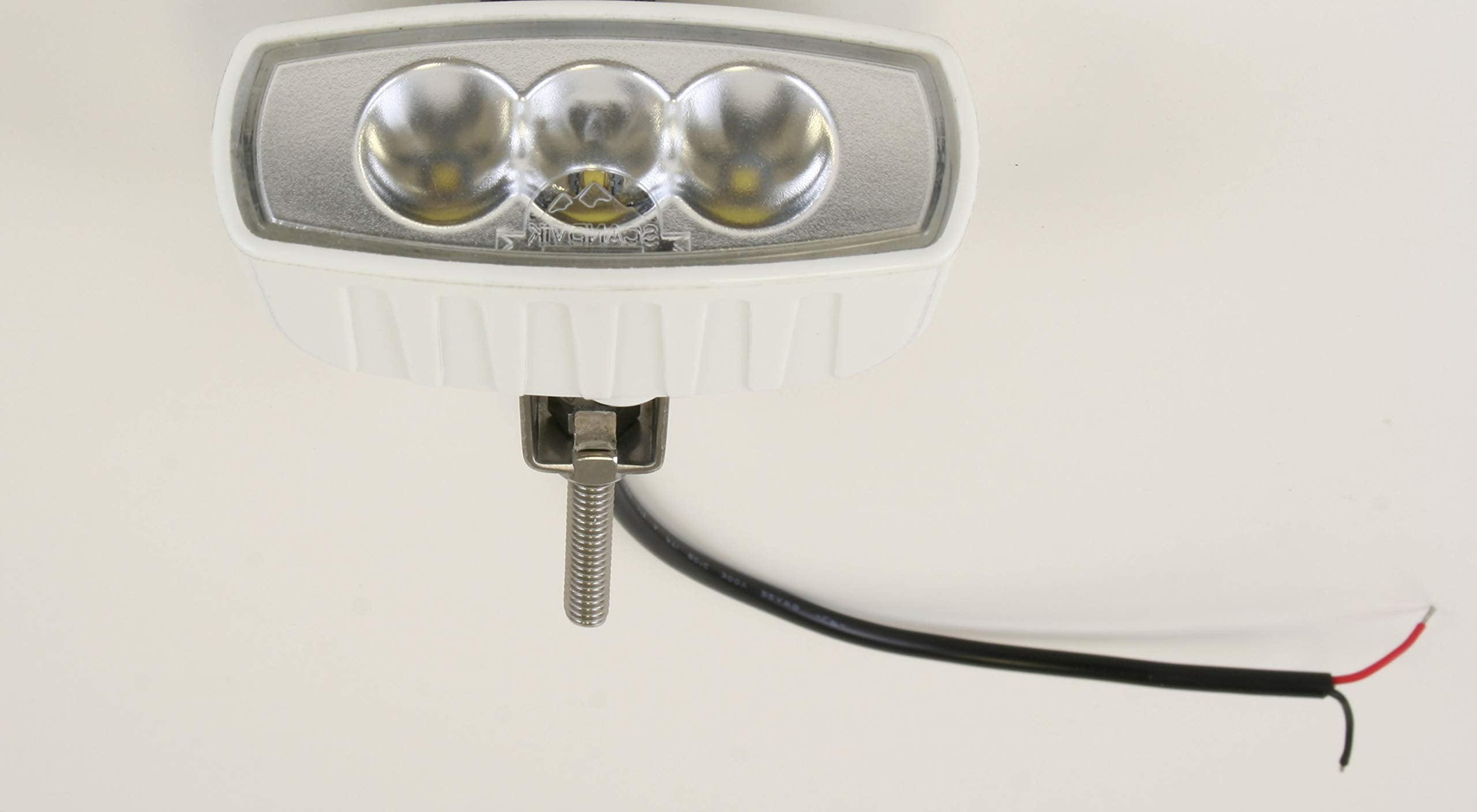 Scandvik Compact Racket Mount  Led Spreader Light - White,WBAUVB085T2F8FS