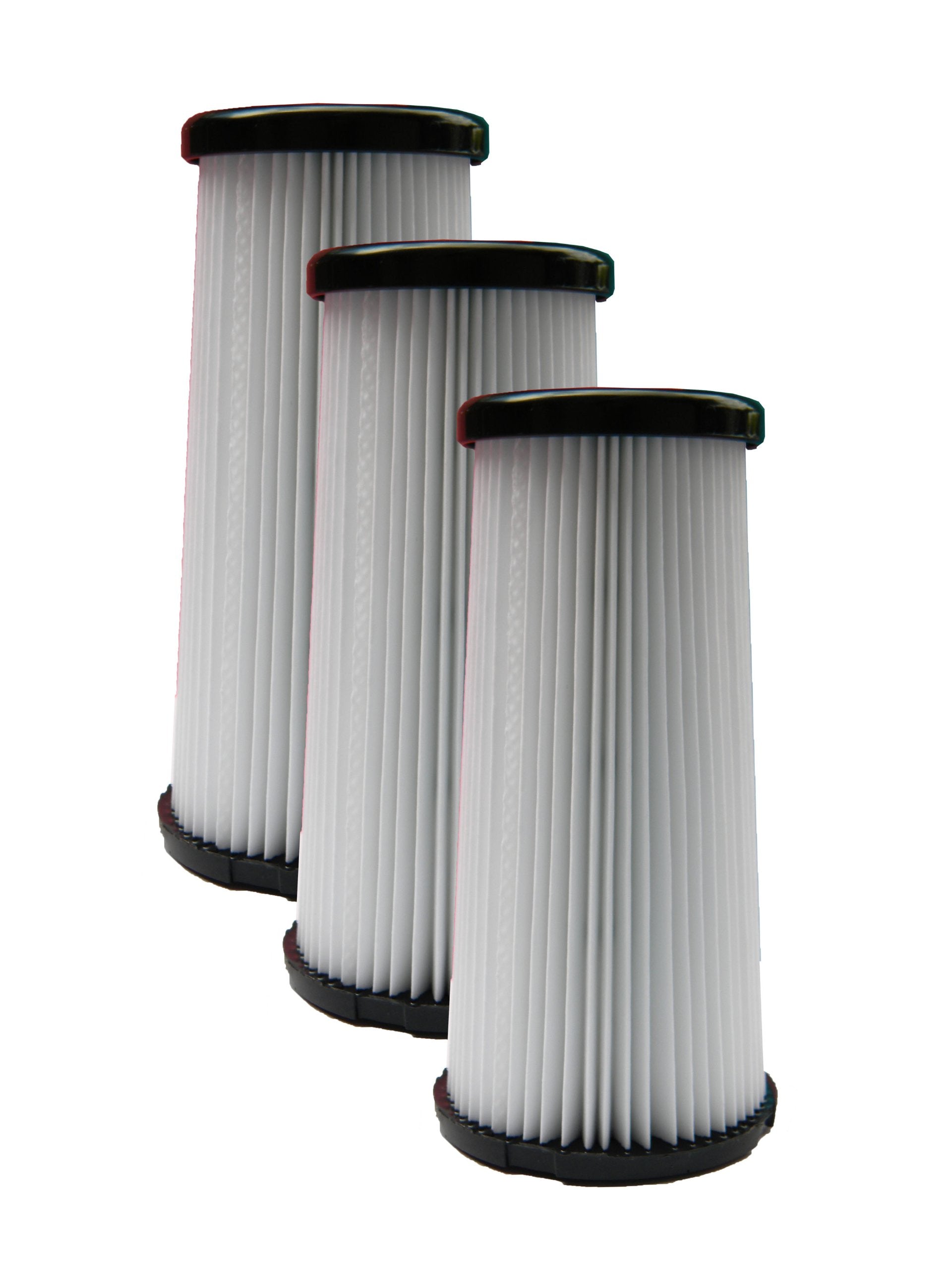 (3) Kenmore Dcf 5 Pleated Hepa Tapered Filter W/Activated Charcoal, Upright, Bagless Quck Clean Vacuum Cleaners, 618683, 0208001