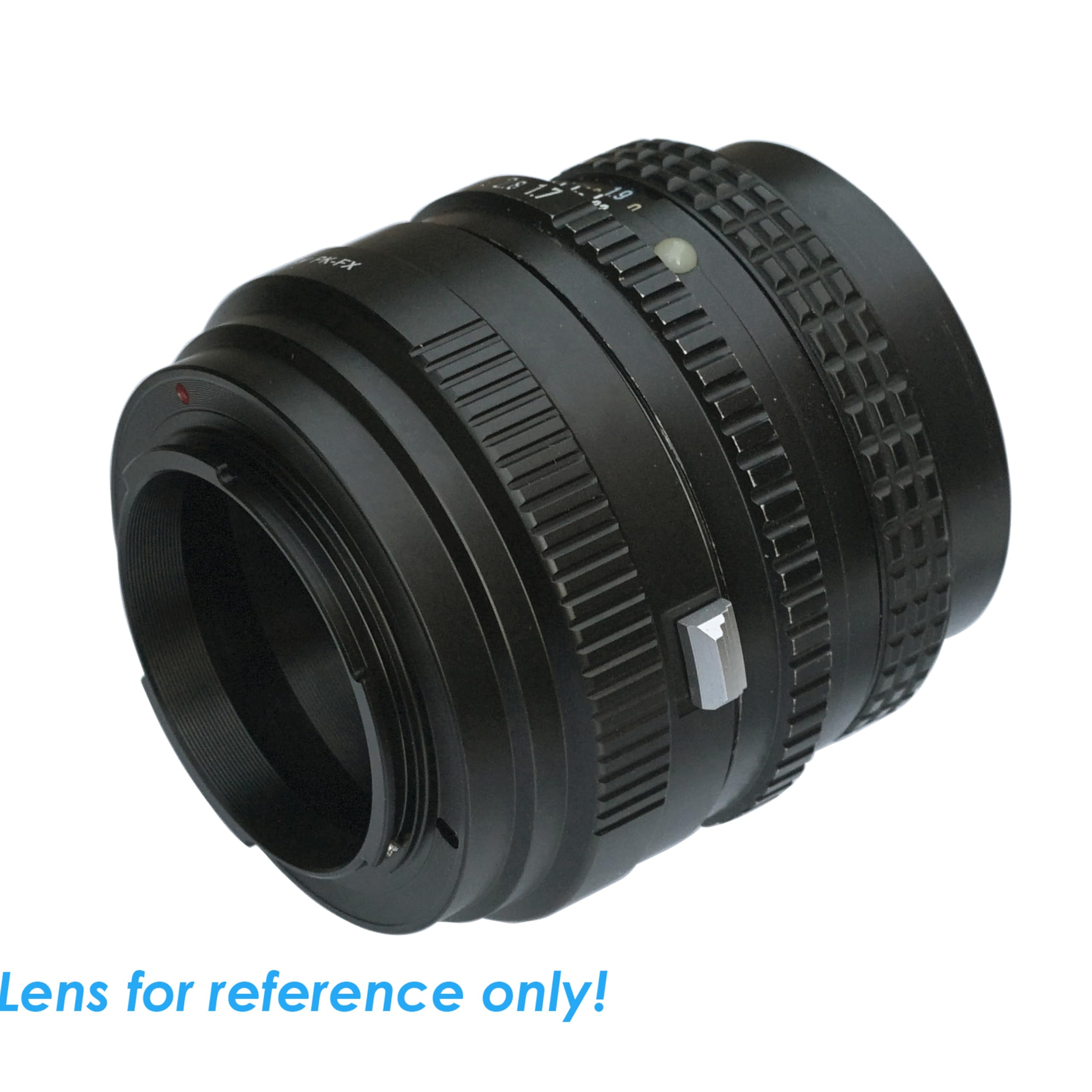 Fotasy Pk Lens To Fuji X Adapter, Adapter For Pentax K Mount, Compatible With Fujifilm X-Pro1 X-Pro2 X-Pro3 X-E2 X-E3 X-A10 X-T1