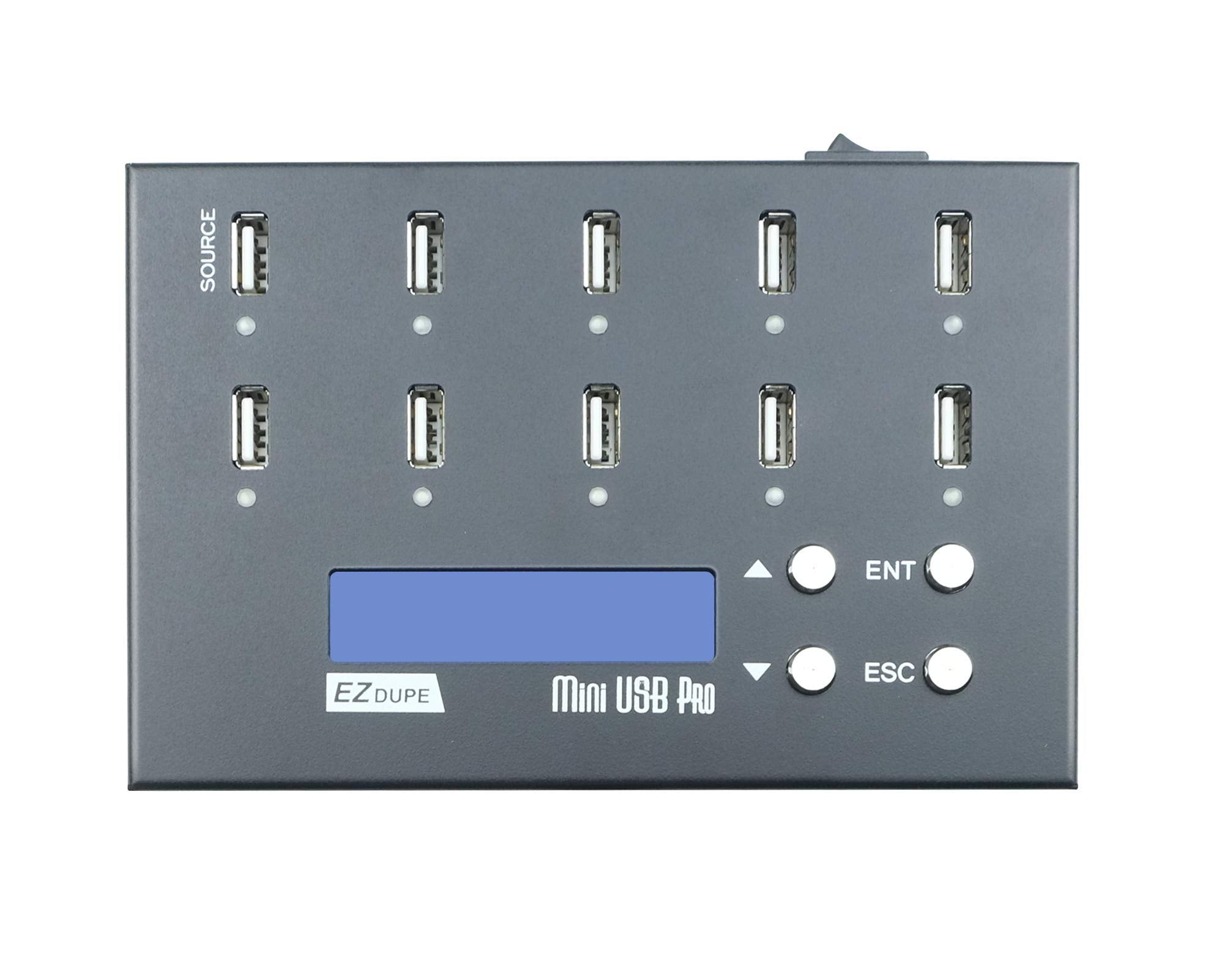 Ez Dupe 1 To 9 Usb Duplicator - Standalone Usb 2.0/3.0/3.1 Flash Media Thumb Drive/Usb Hard Drive Compact Cloner Copier & Eraser