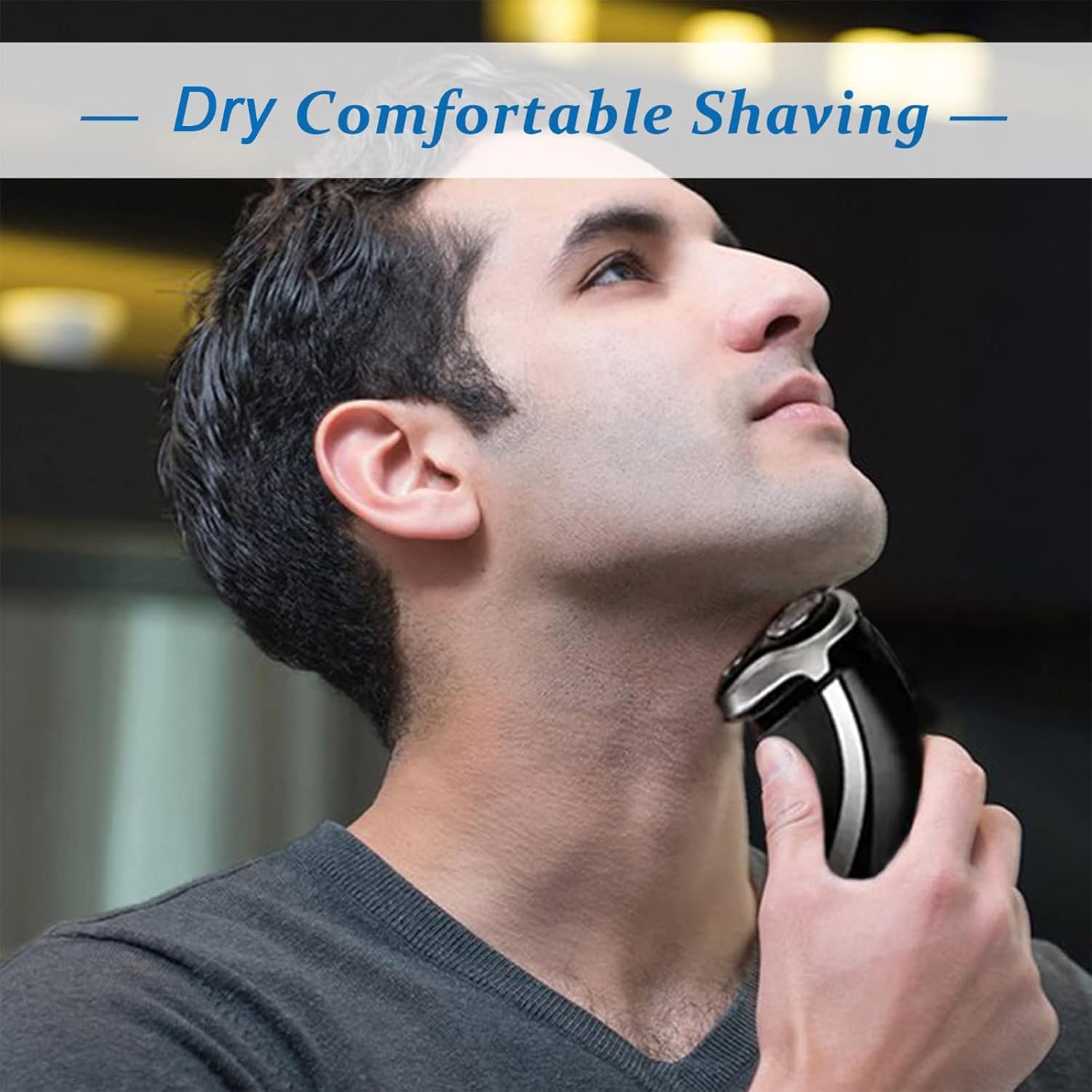 Hq8 Replacement Heads Compatible With Philips Norelco Aquatec Shavers, 3Pcs Blades With 1Pcs Retaining Ring