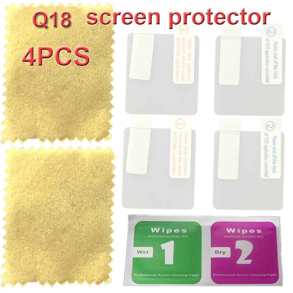 Q18 Smart Watch Screen Protector With 4Pcs In One Pack
