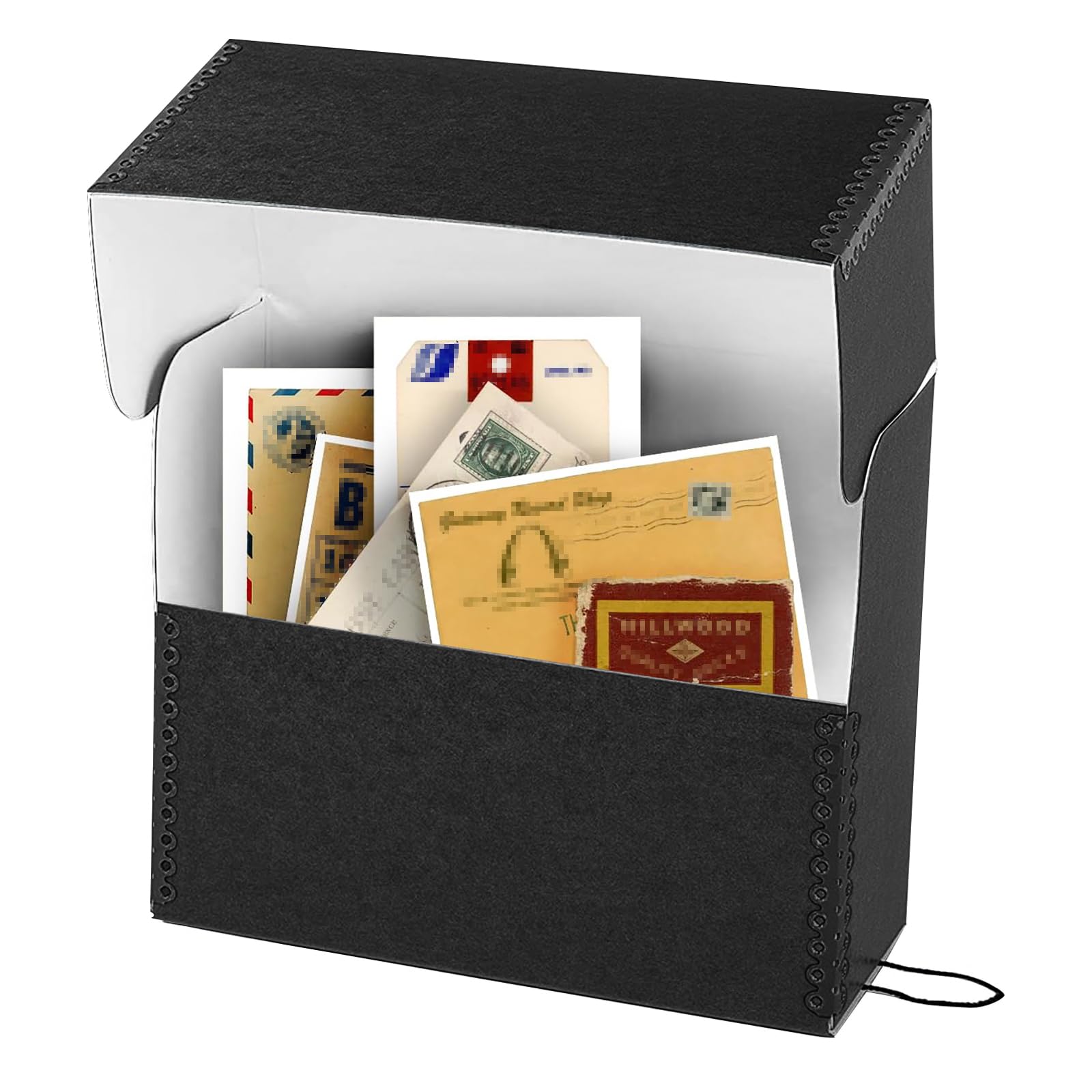 Lineco Archival Document Storage Box With Metal Edge, Acid-Free Gray Boxboard, Organize And Store Files, Prints, Photos, Jumbo-S