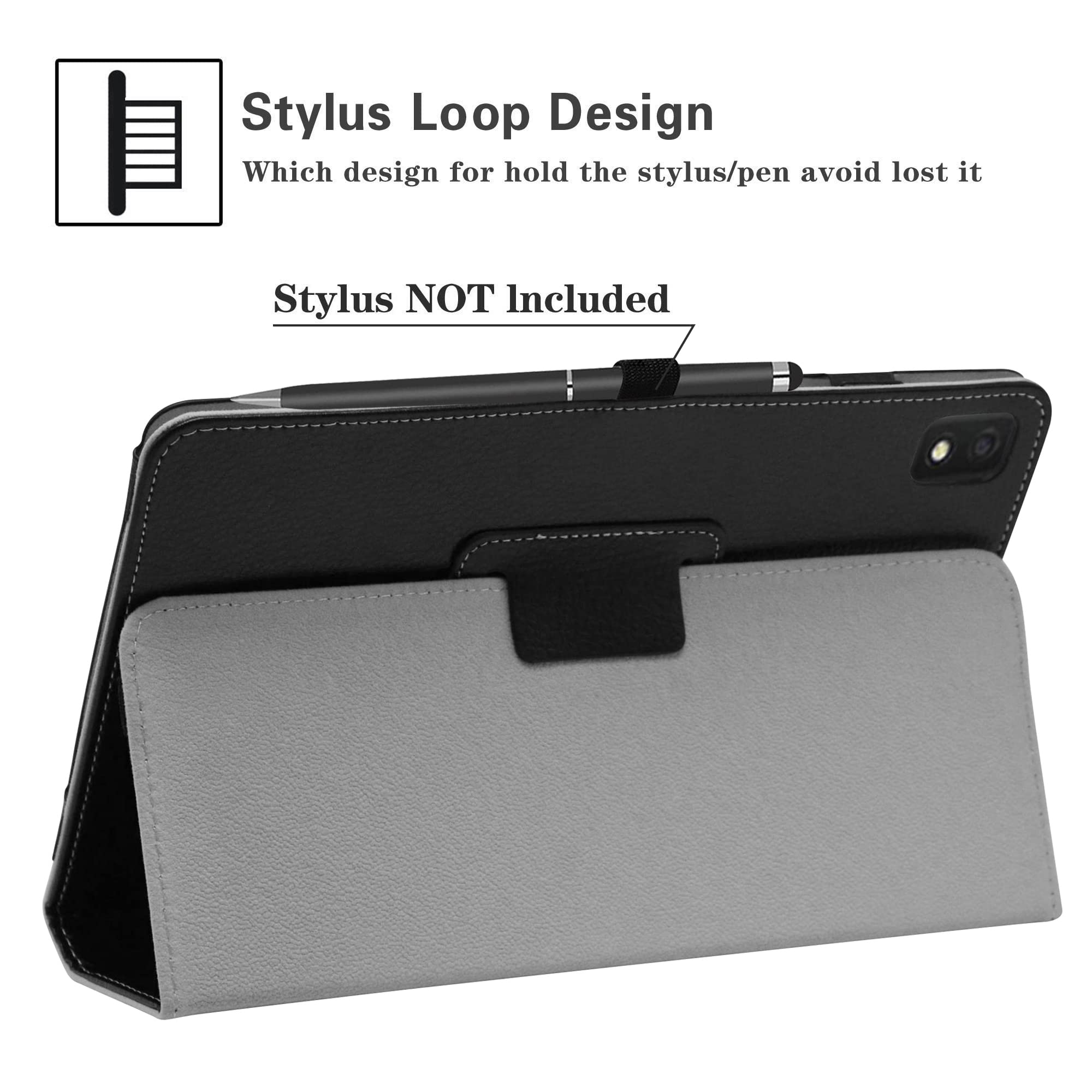 Jrtal Compatible With Tcl Tab Pro 5G Case/Tcl Tabmax 10.4 Case,Premium Pu Leather Slim Stand Cover For 10.36 Tcl Tab Pro 5G Tcl-