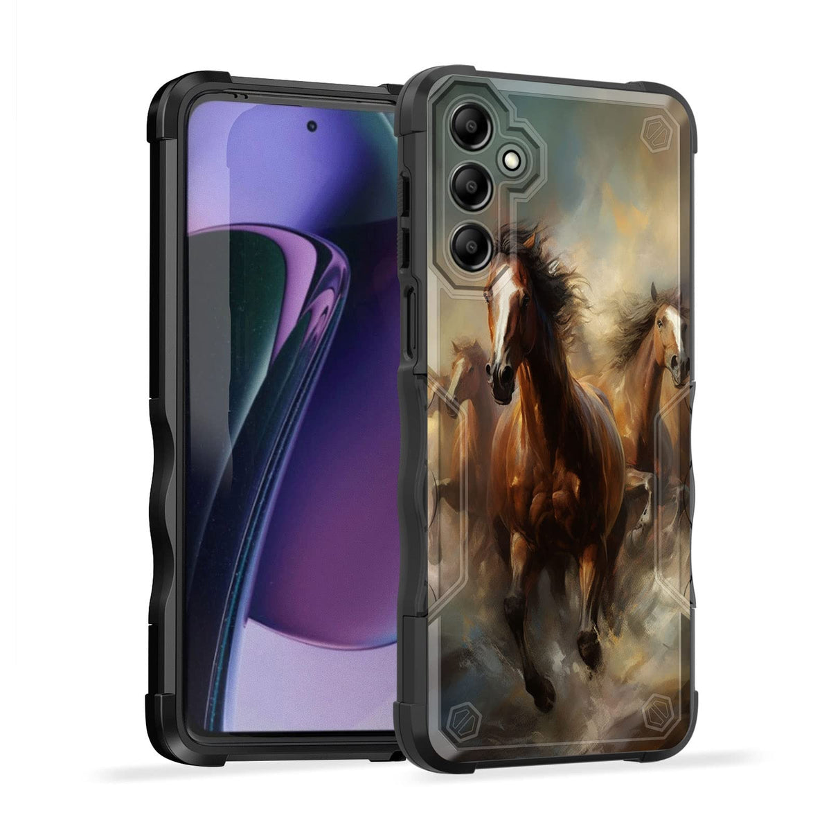 Efgwsder For Galaxy A14 5G Case,[Dual Layer][10 Ft Military Grade Drop Protection] [Non-Slip] Heavy Duty Shockproof Case For Sam