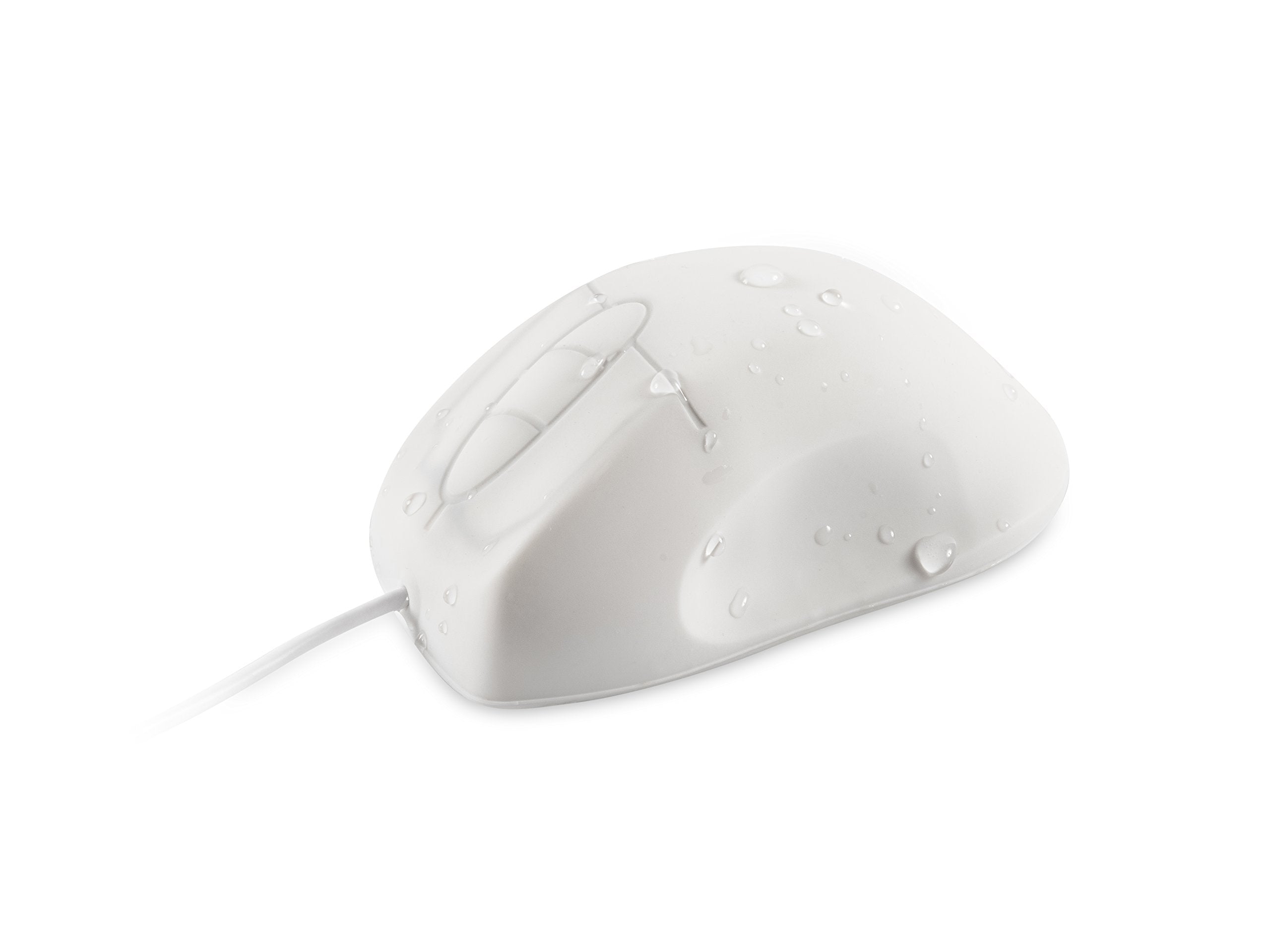 Sanitype Professional Grade Ergonomic Optical Washable Mouse With 3 Button Scroll (Usb/Ps2) (White) | Omst0C01 W