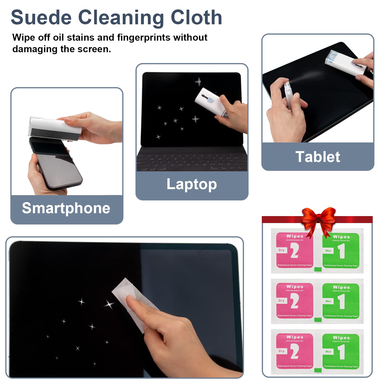 Anngrowy Airpod Laptop Screen Keyboard Cleaner Kit Bluetooth Earphones Earbud Airpods3 Pro 2023 Electronic Cleaning Kit Iphone C