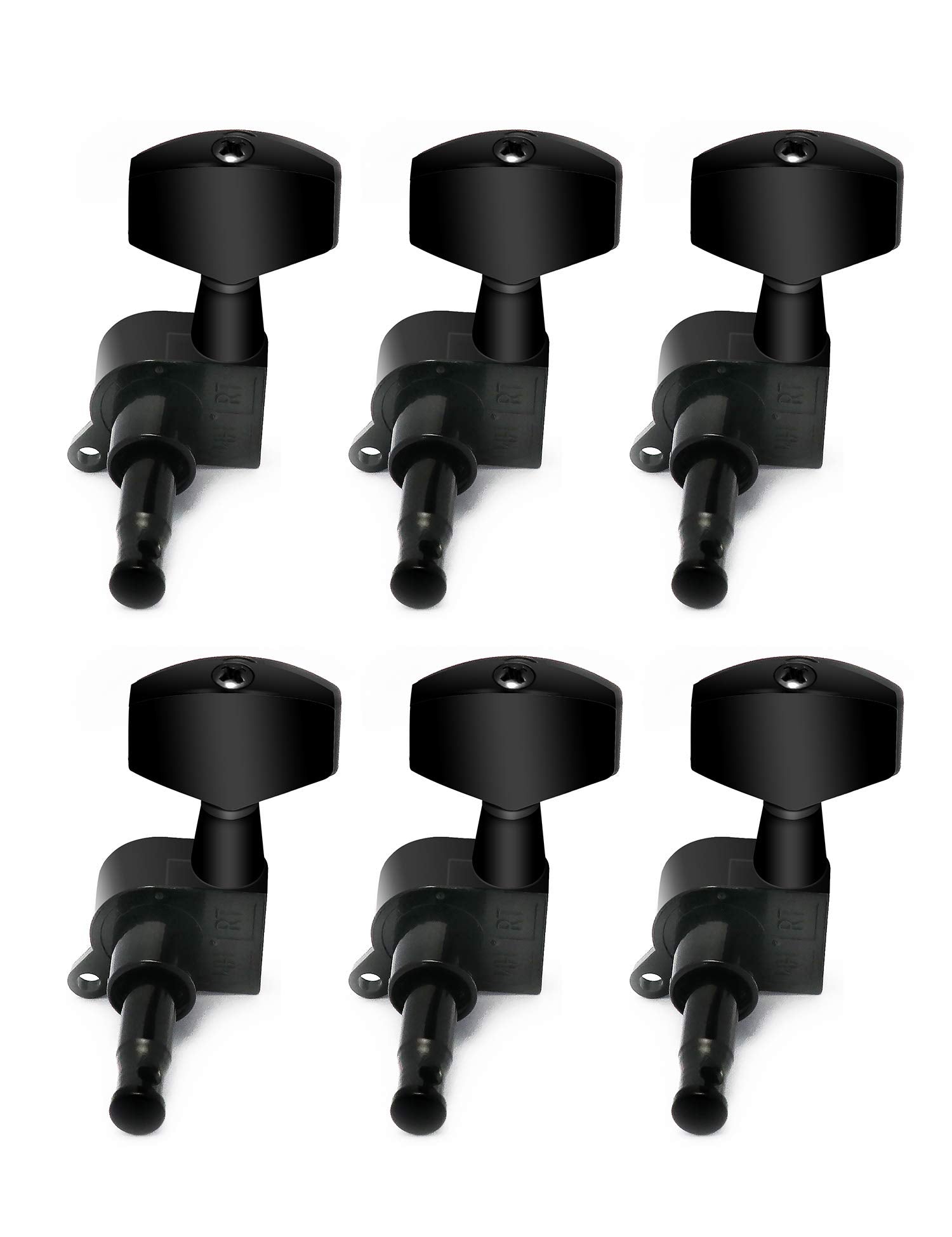 Metallor Sealed String Tuning Pegs Tuning Keys Machines Heads Tuners 6 In Line Right Handed Electric Guitar Acoustic Guitar Part