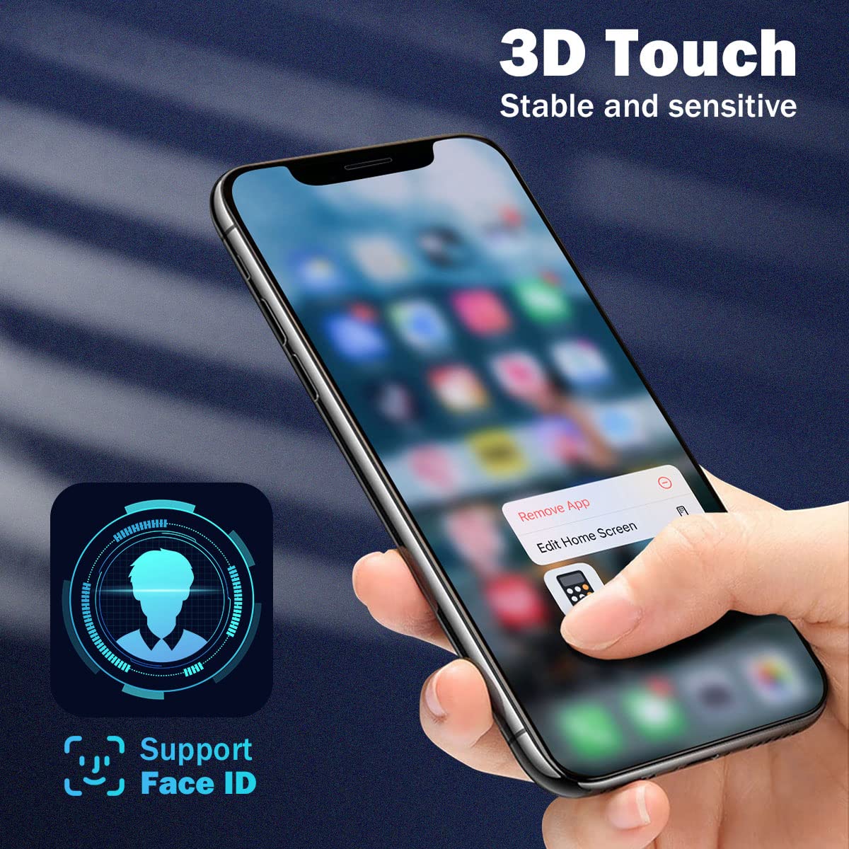 For Iphone 11 Pro Oled Screen Replacement 5.8 (A2160, A2217, A2215),With True Tone Repair,Face Id,3D Touch Screen Repair Kit Wit