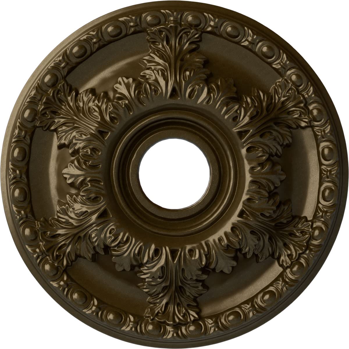 Ekena Millwork CM18GABRS Granada Ceiling Medallion, Brass