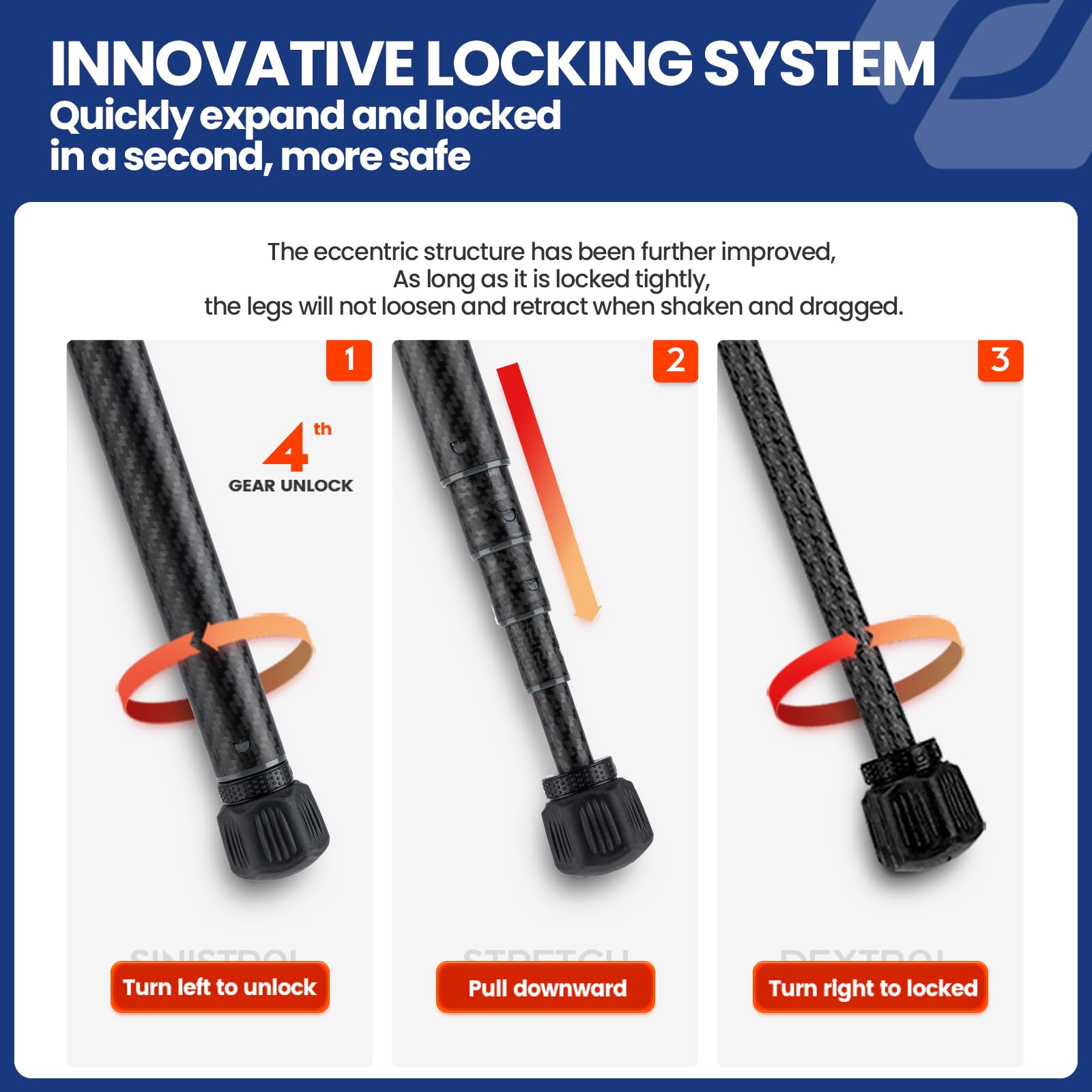 Fotopro Carbon Fiber Travel Tripod 2.2Lbs Ultralight 64 Inch Portable Compact Travel Video Tripod For Camera Dslr Load Up To 22L