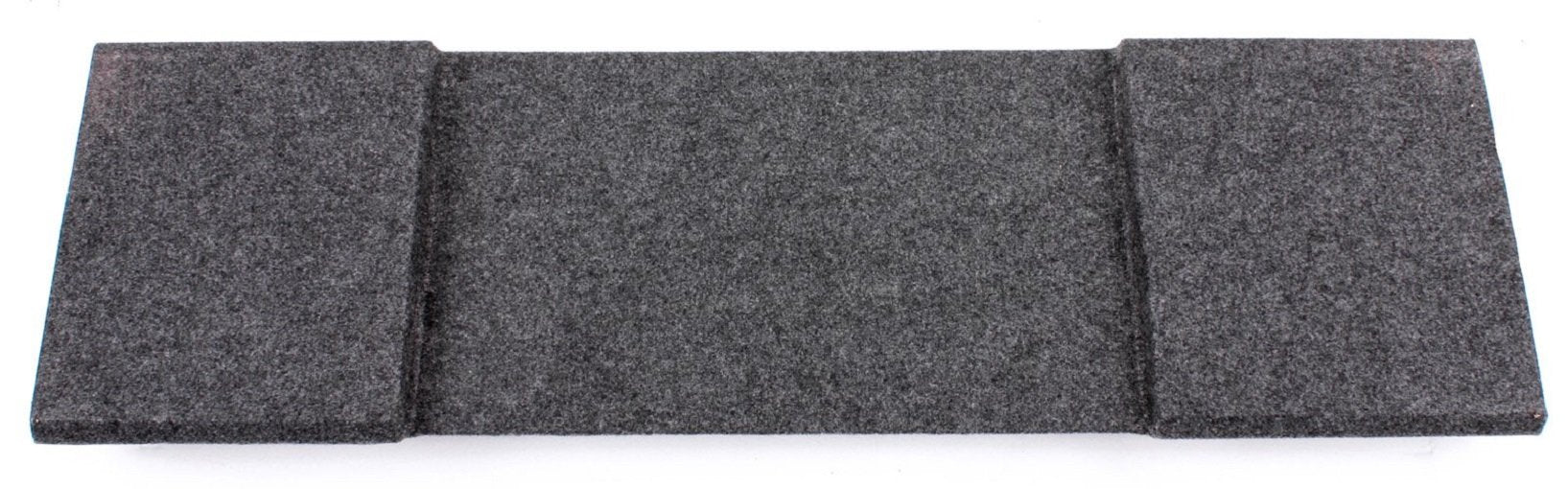 Q Power GMC AVALANCHE10 Dual 10" Under Seat Down Firing Subwoofer Enclosure Charcoal MDF