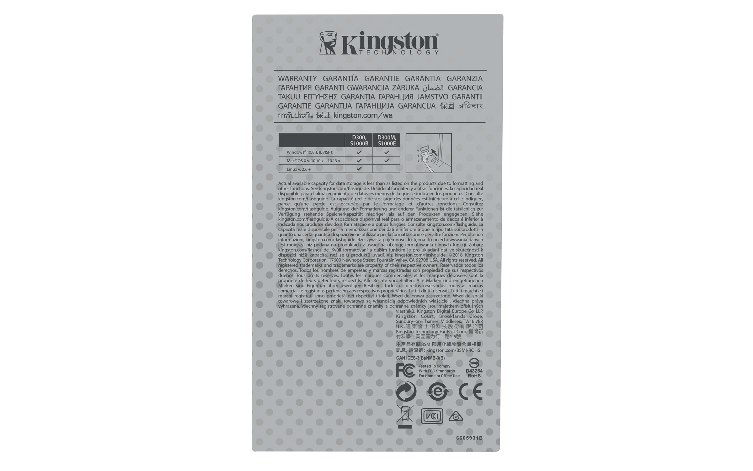 Kingston Ironkey S1000 128Gb Encrypted Usb Flash Drive On-Device Cryptochip Fips 140-2 Level 3 Multi-Password Security Options I