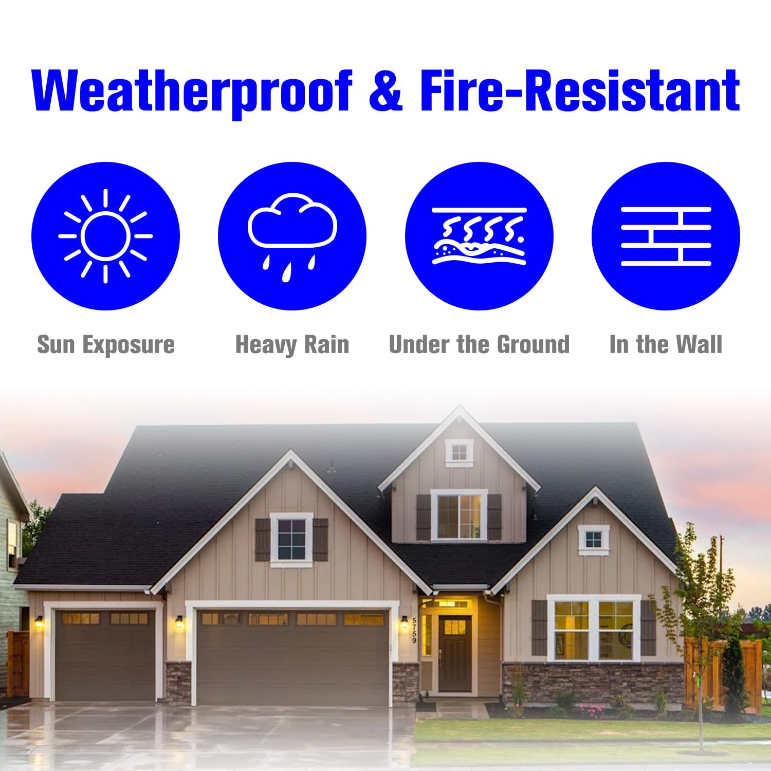 Shd 2Pack 50Feet Bnc Vedio Power Cable Camera Video Bnc Cable Wire Cord For Surveillance Cctv Security System With Connectors(Bn