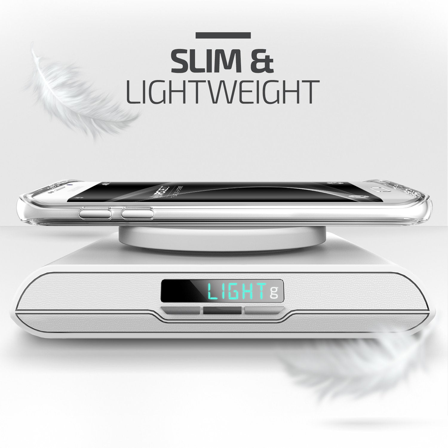 Galaxy S7 Edge Case, Vrs Design [Crystal Mixx][Transparent]   [Clear Cover][Slim Protection] For Samsung S7 Edge