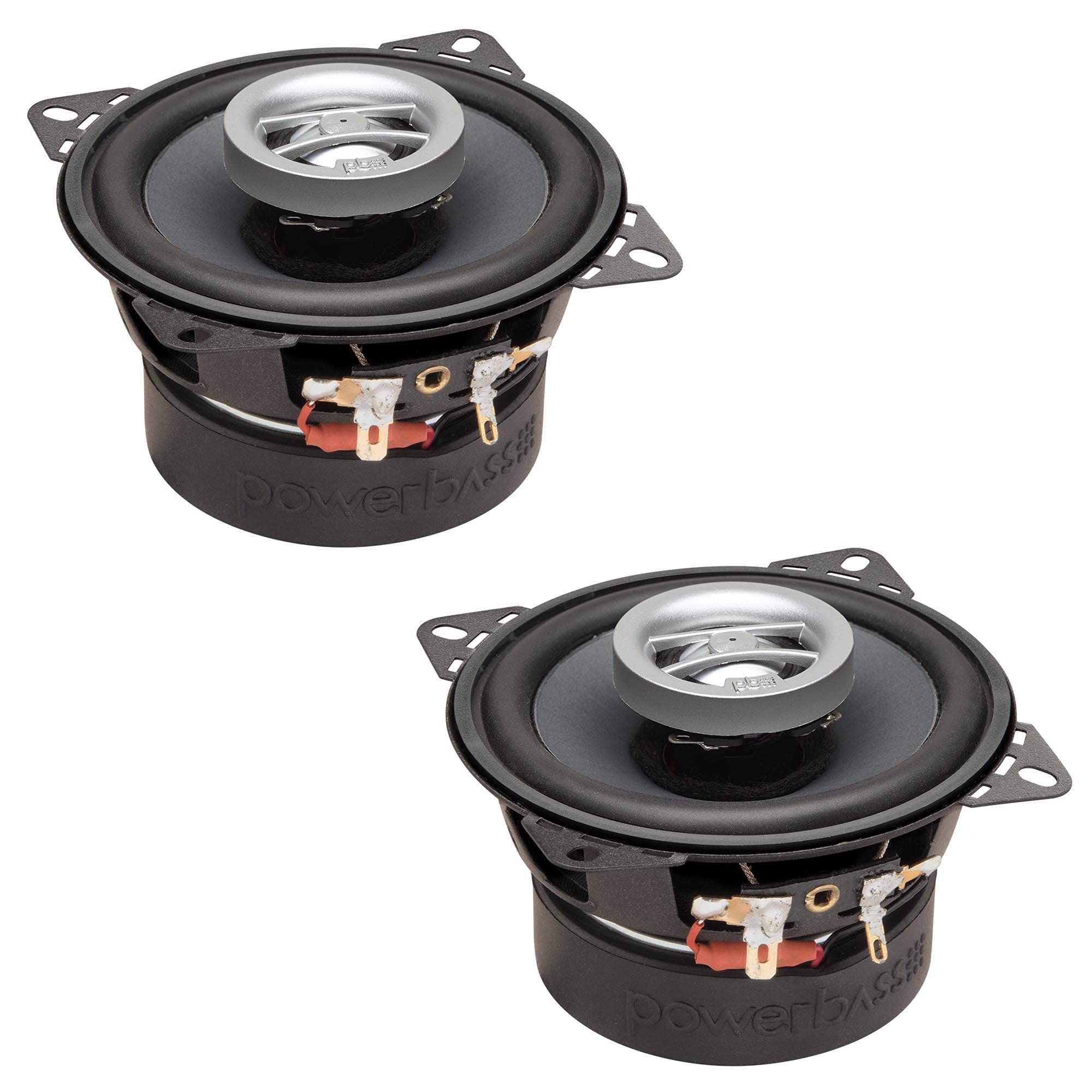 PowerBass OE-402-4 Coaxial Speakers 40Wrms / 120Wmax (2-Ohm) - Pair