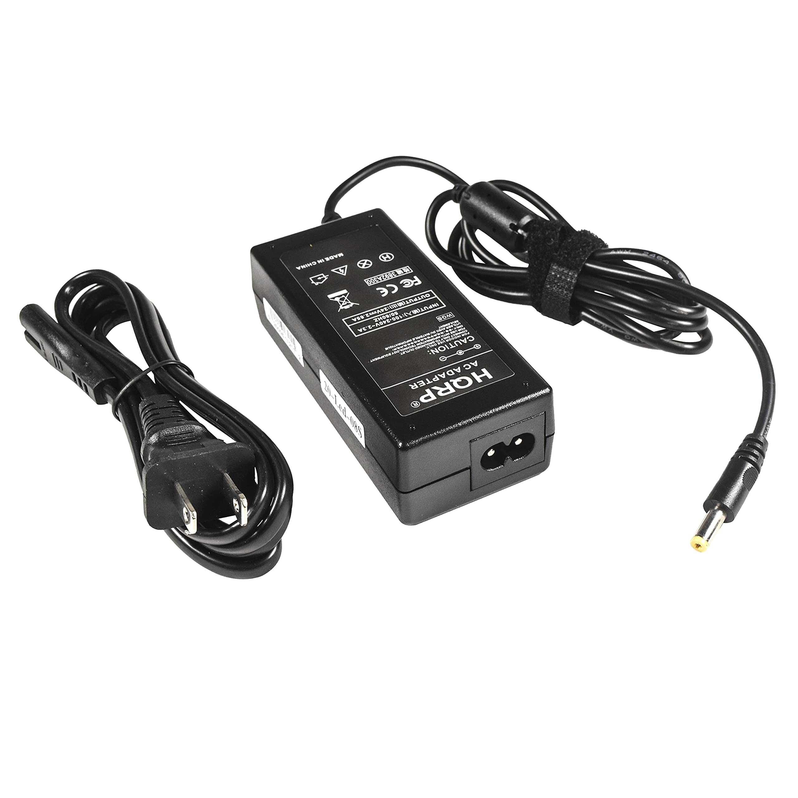 Hqrp Ac Adapter Compatible With Hp Scanjet 3000 Pro3000 5530 G4010 G4050 L1956A L1956Ar L1957A L1957Ar L1980A L1980Ar L2723A L2737A Q3870A Q3871A Q3871Ar Scanner Power Supply Cord + Euro Plug Adapter