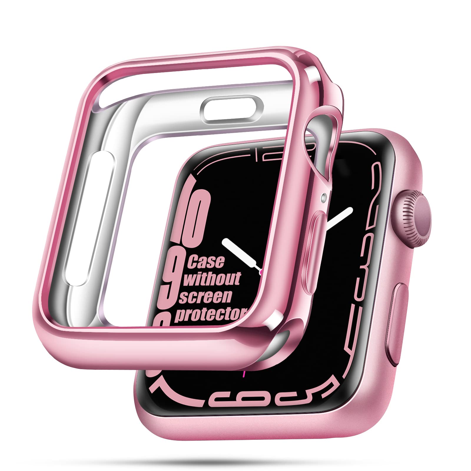 Top4Cus 45Mm Cover Environmental Soft Flexible Tpu Anti Scratch Lightweight Protective 45Mm Iwatch Case Compatible With Apple Wa