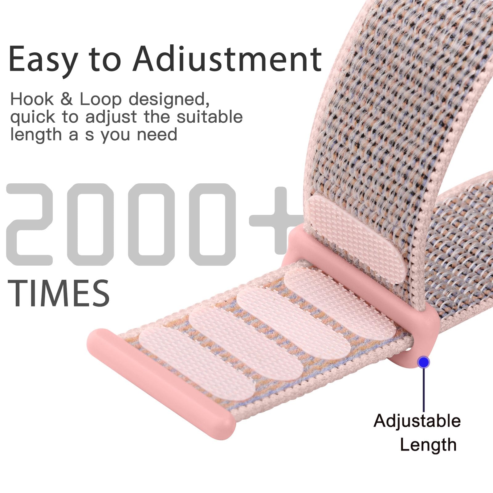 Lenrao Compatible With Apple Watch Bands For Women, 40Mm 38Mm 41Mm 42Mm 44Mm 45Mm,Sport Nylon Straps For Iwatch Bands Series Se