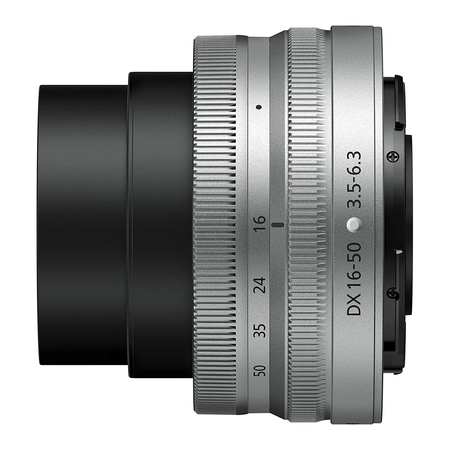 Nikon Nikkor Z Dx 16-50Mm Vr (Silver) | Compact Mid-Range Zoom Lens With Image Stabilization For Aps-C Size/Dx Format Z Series M