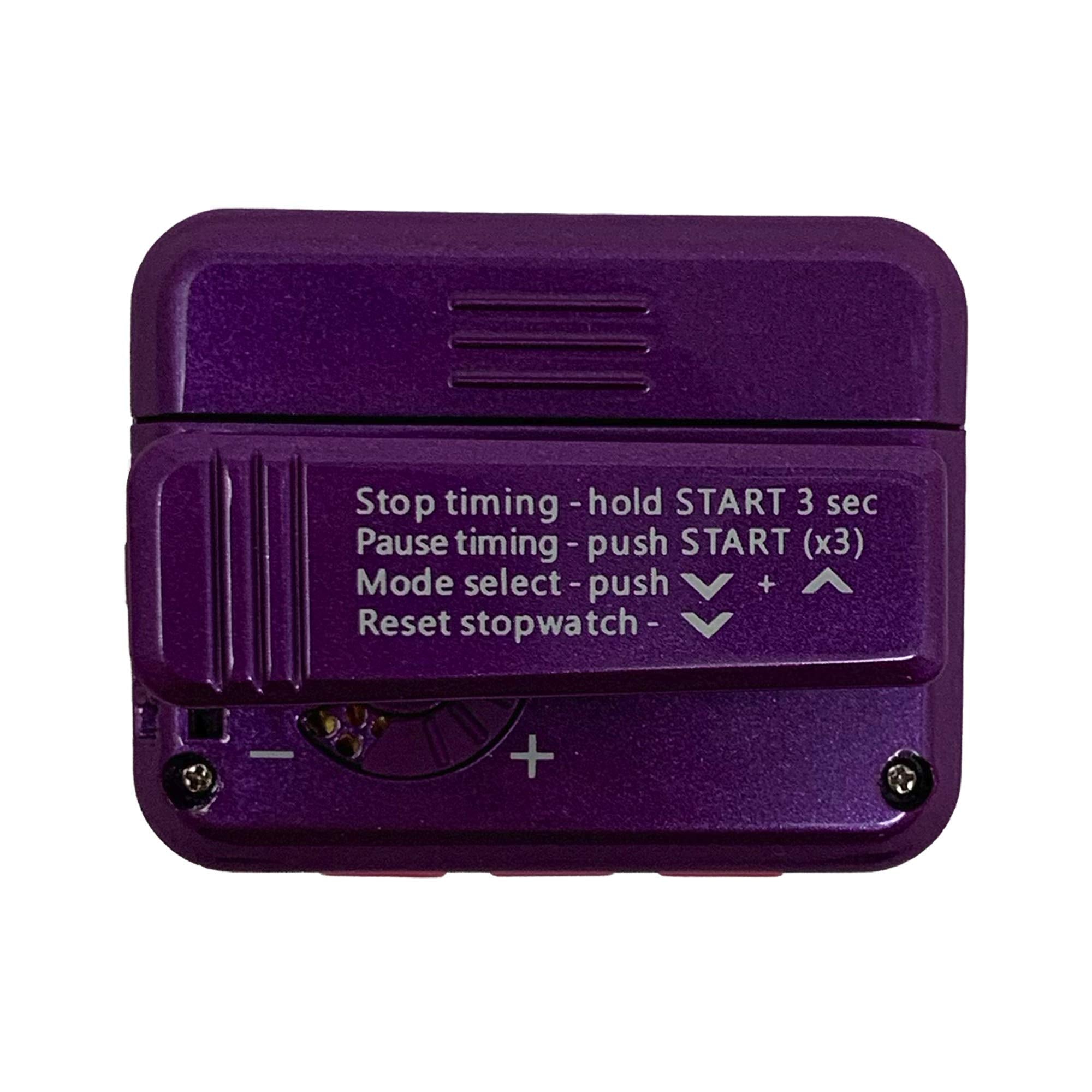 Gymboss Plus Interval Timer And Stopwatch (Violet/Pink)