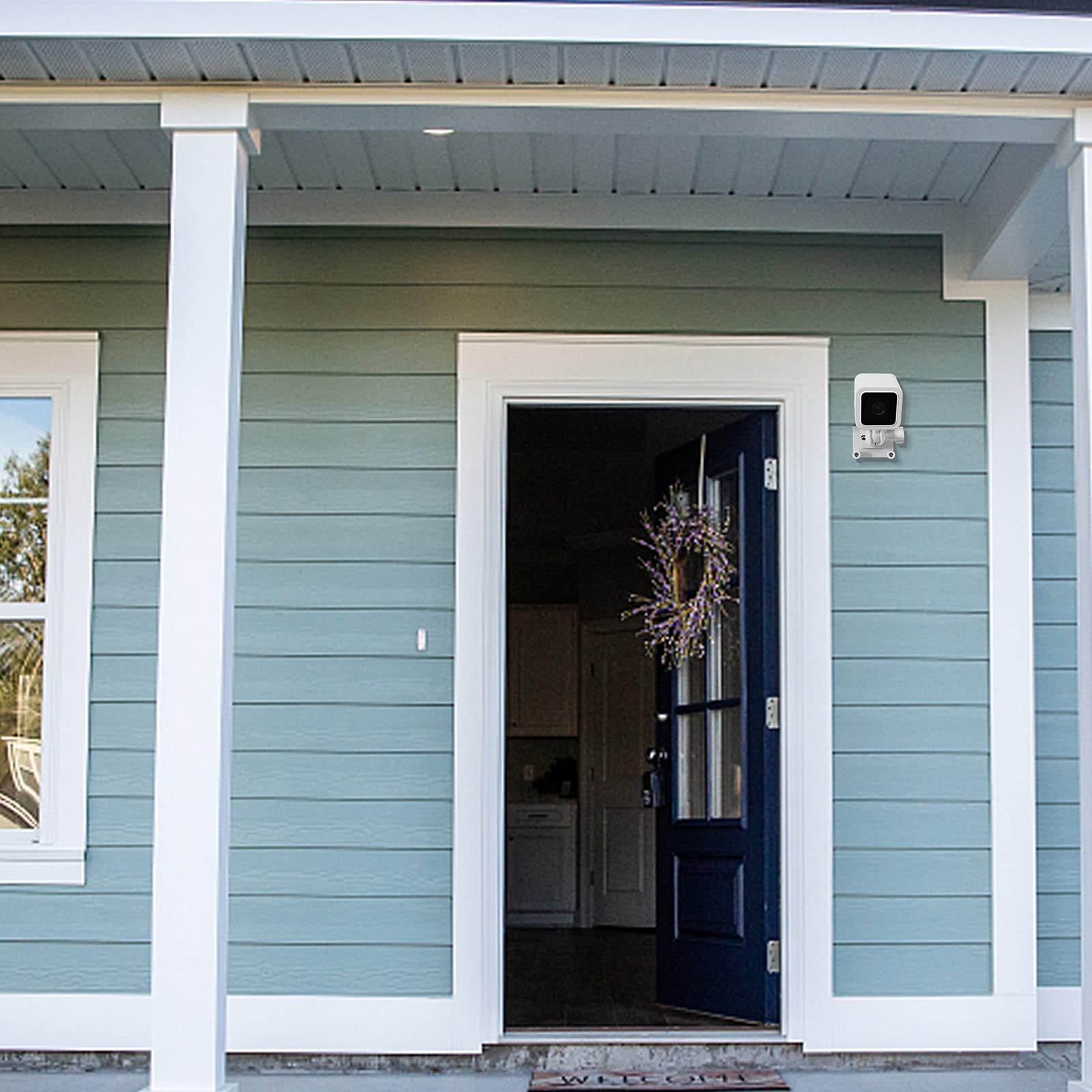 Holaca Vinyl Siding Hooks Mount For Wyze Cam V3,Siding Hanger Clips For Mounting Wyze Cam V3 Camera, Weatherproof Stainless Stee