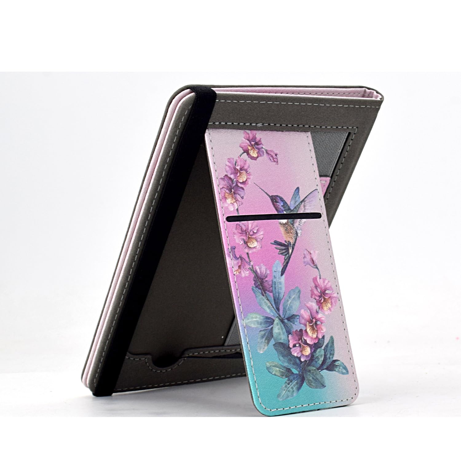 Kerom Universal 6 Inch Ereader Case, Universal Ereader Case 6 Inch, Pu Leather Stand Cover With Hand Strap For All 6'' Kindle/Ki