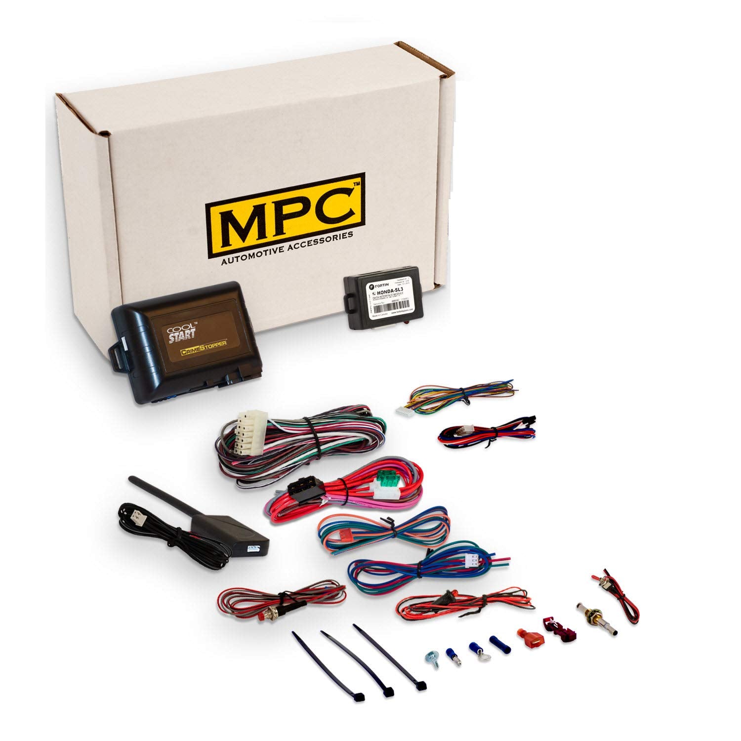 Mpc Complete Remote Start Kit Compatible With Honda Odyssey 1998 2004   Includes (2) 4 Button Remotes