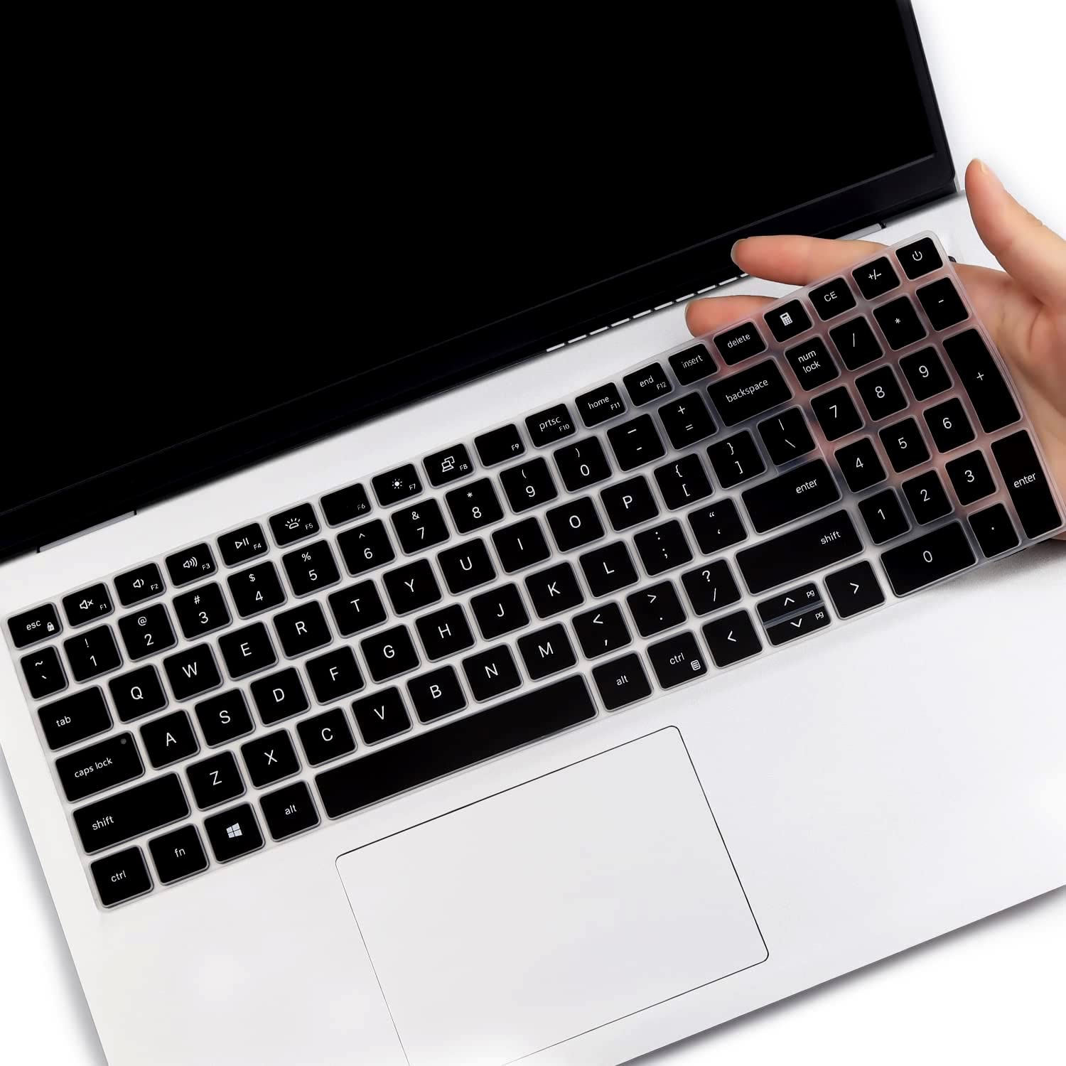 Keyboard Cover For 15.6 Dell Latitude 3520, 15.6 17.3 Dell Inspiron 15 3000 5000 7000 7510 3510 3511 3515 3525 3530 5510 5515 55