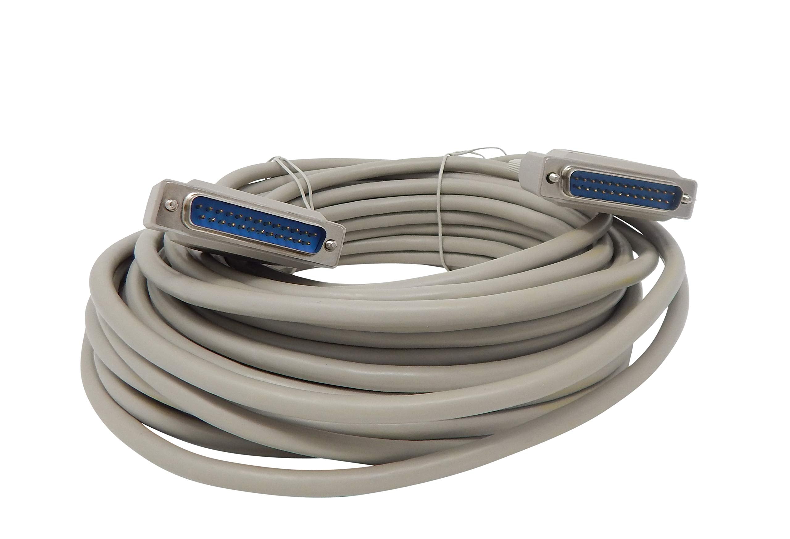 Your Cable Store 50 Foot DB25 25 Pin Serial Port Cable Male/Male RS232