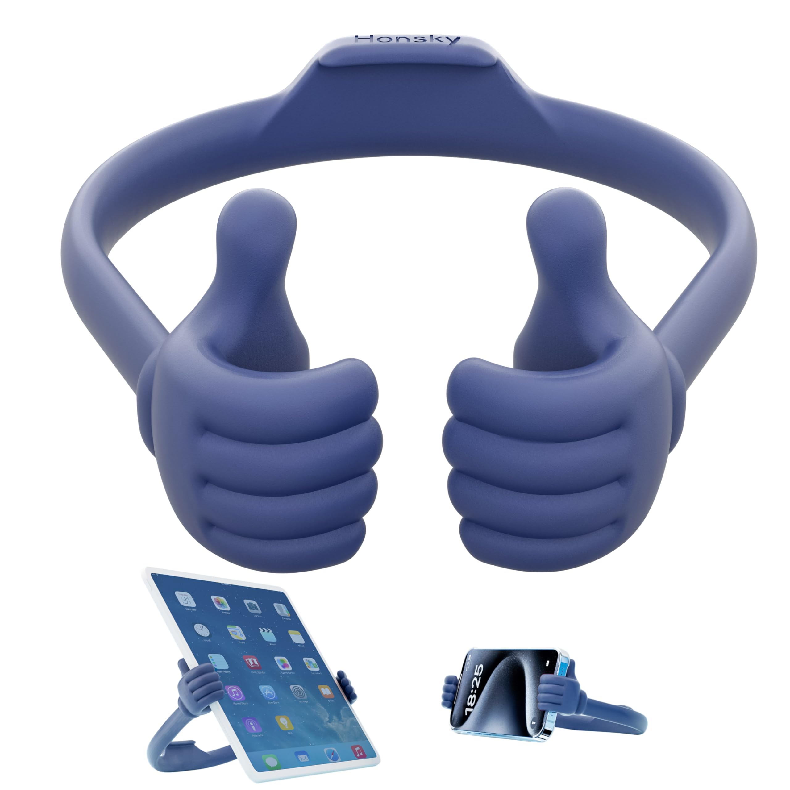 Honsky Thumbs Up Tablet Stand,Portable Monitor Stand Holder For Desktop,Tablet Display Stands Holder, Stand For Desk Universal C