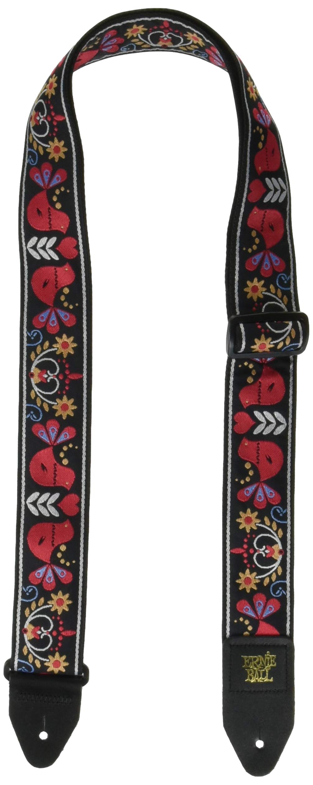 Ernie Ball Jacquard Guitar Strap, Redbird Rising (P04667)
