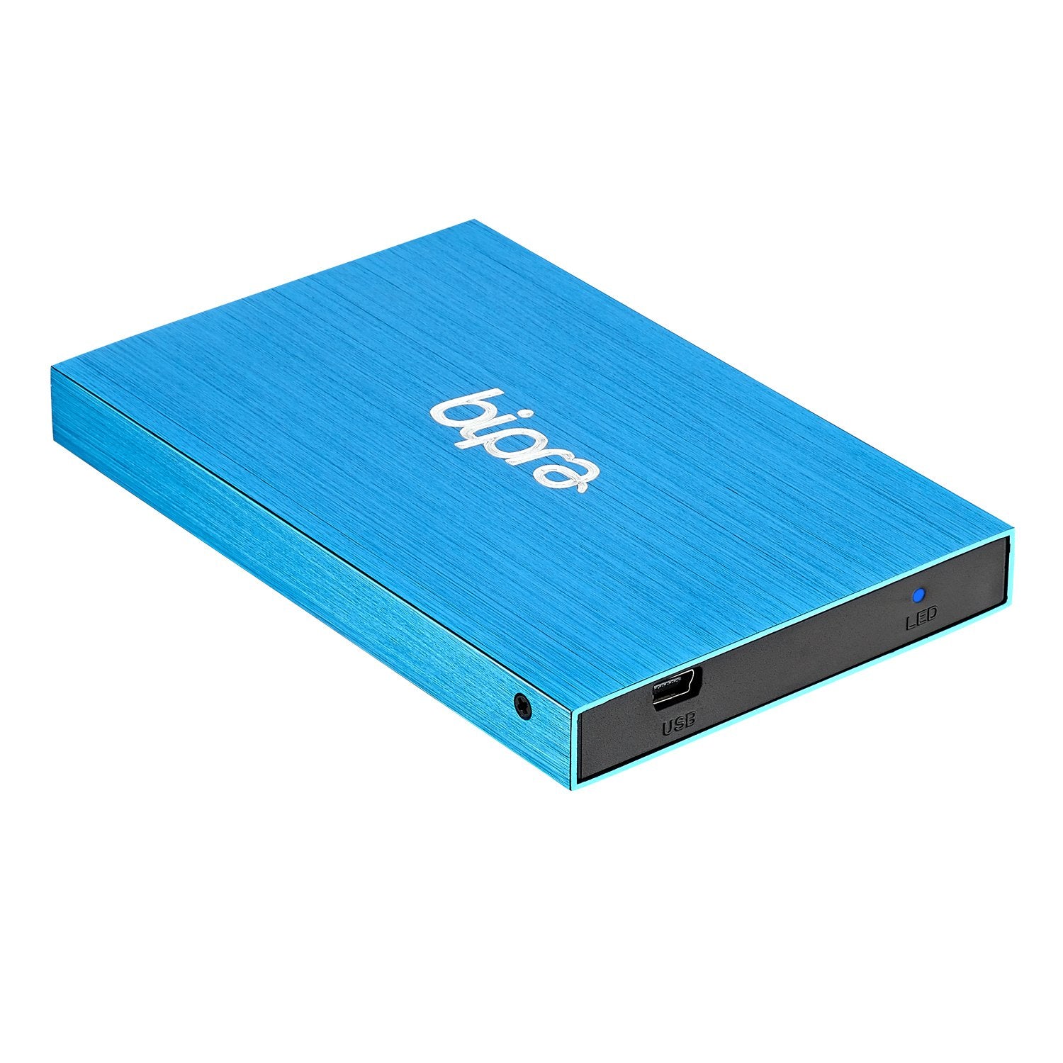Bipra 750Gb 750 Gb 2.5 Inch External Hard Drive Portable Usb 2.0   Blue  Ntfs