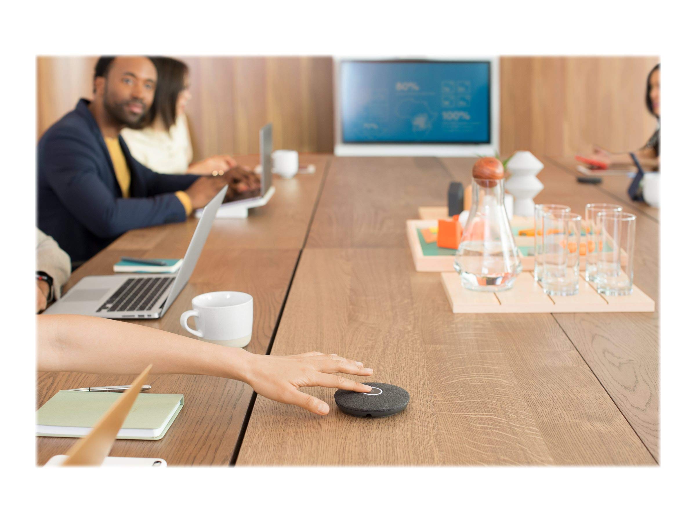 Logitech Rally Mic Pod, Black, 0.8 X 4 X 4