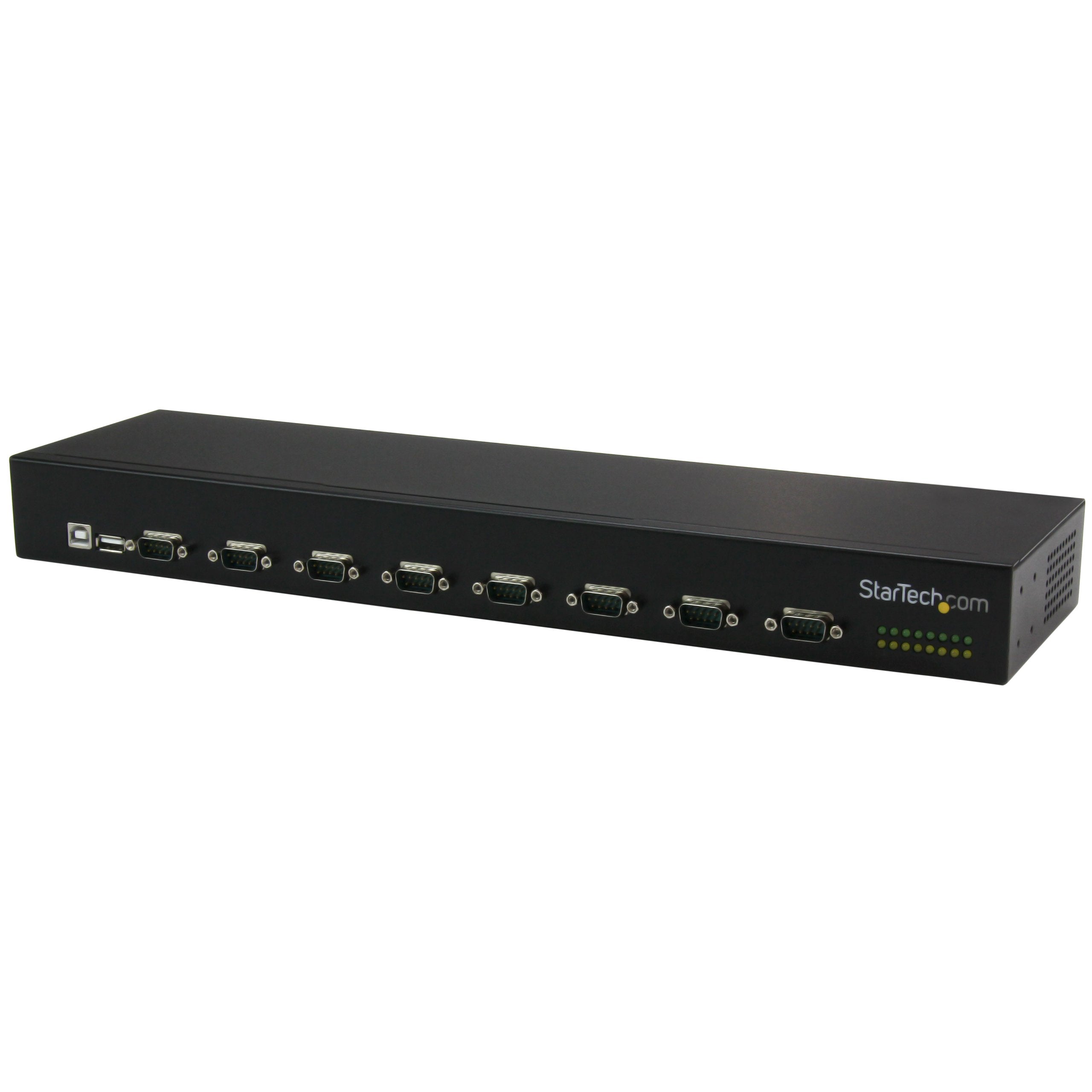Micro Usb Hub Rack Mounted Startech.Com Usb To Serial Hub 8 Port Com Port Retention Rack Mount An ...