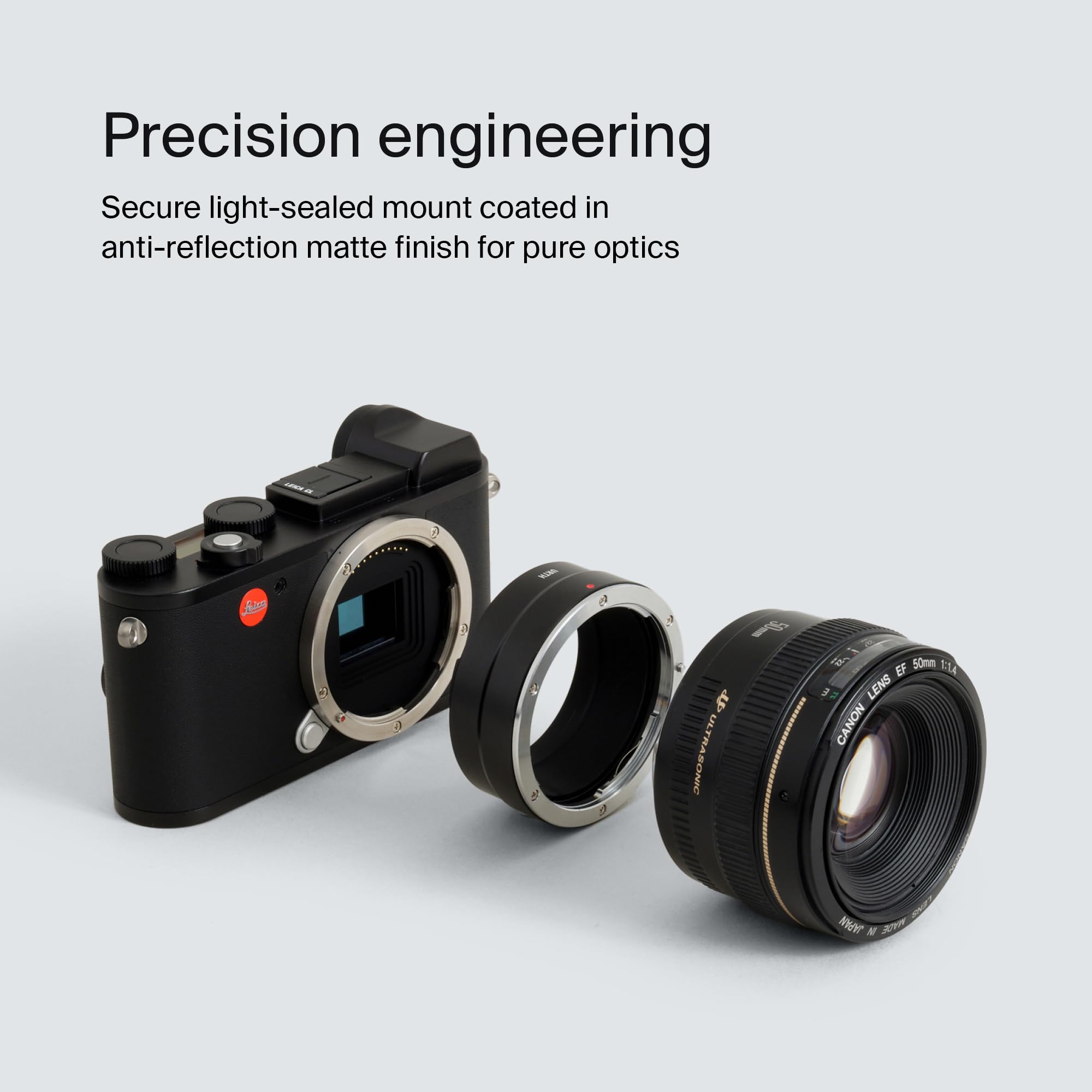 Urth Lens Mount Adapter: Compatible With (Ef/Ef S) Lens To Leica L Camera Body