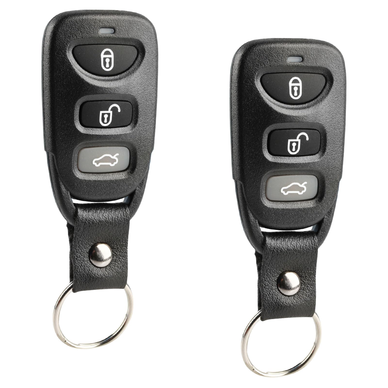 Car Key Fob Keyless Entry Remote Fits 2007 2010 Hyundai Elantra / 2006 2010 Hyundai Sonata (Osloka 310T), Set Of 2