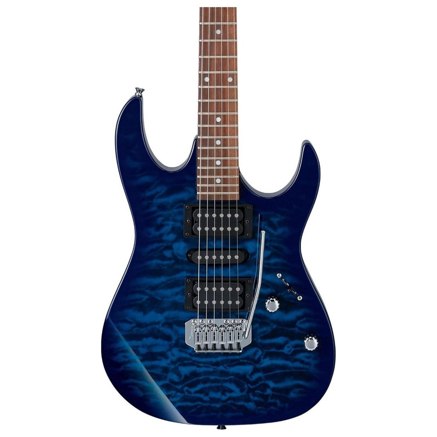 Ibanez Gio Series Grx70Qa   Transparent Blue Burst