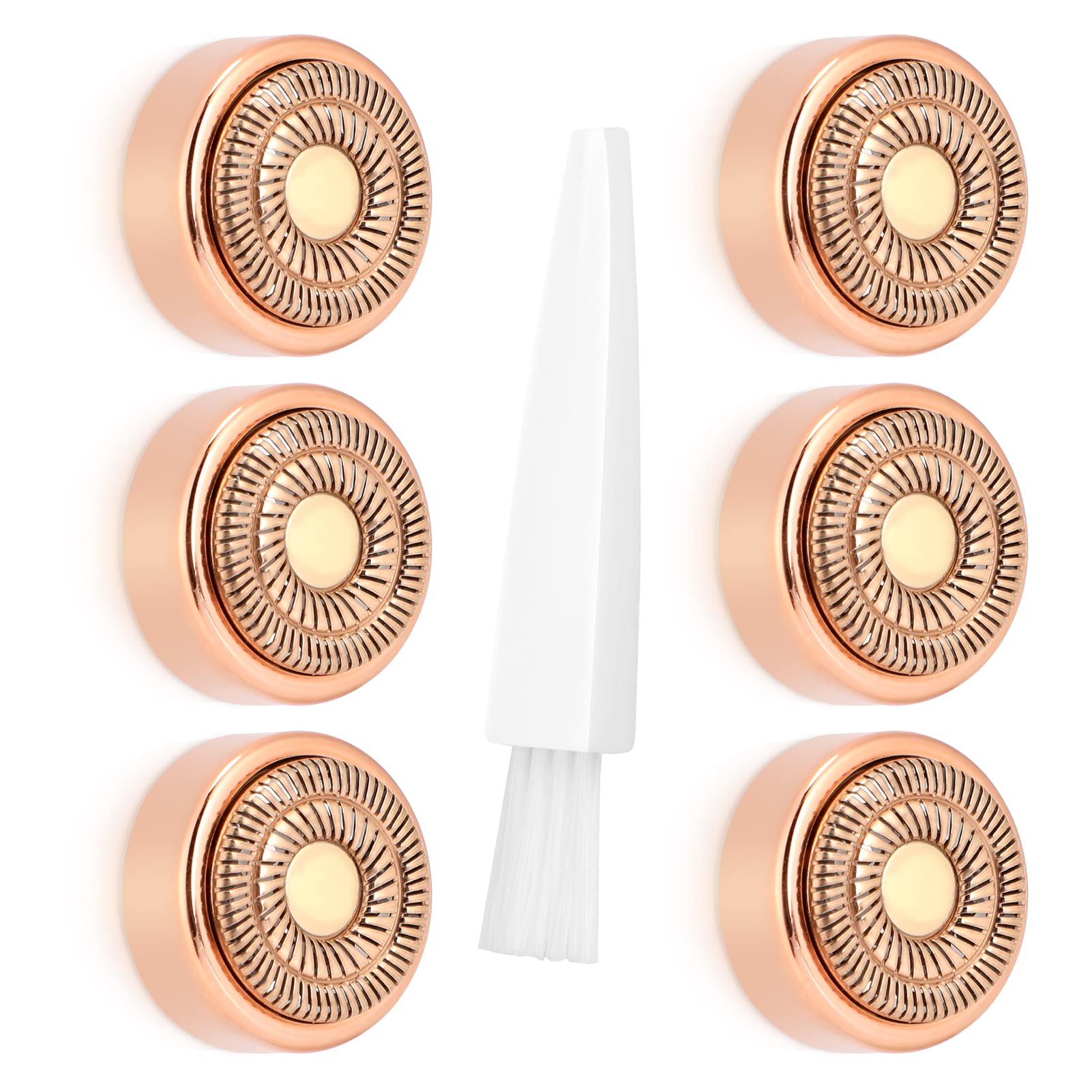 Facial Hair Remover Replacement Heads Generation 2, Double Halo Replacement Heads For Finishing Touch Facial Hair Removal For Wo