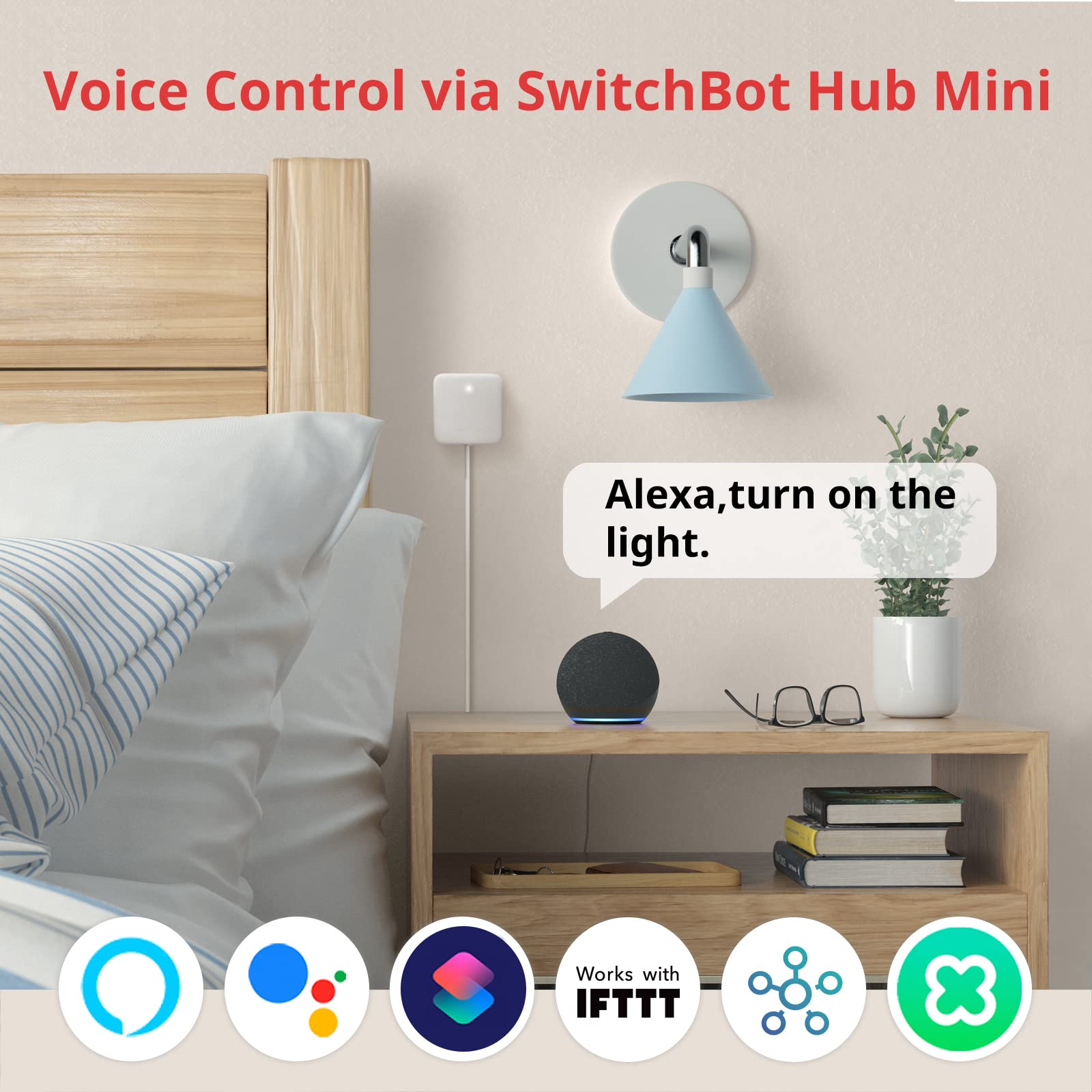 Switchbot Smart Switch Button Pusher(3Pack) With Hub Mini   Smart Switch Button Pusher, Wireless App & Timer Control, Compatible