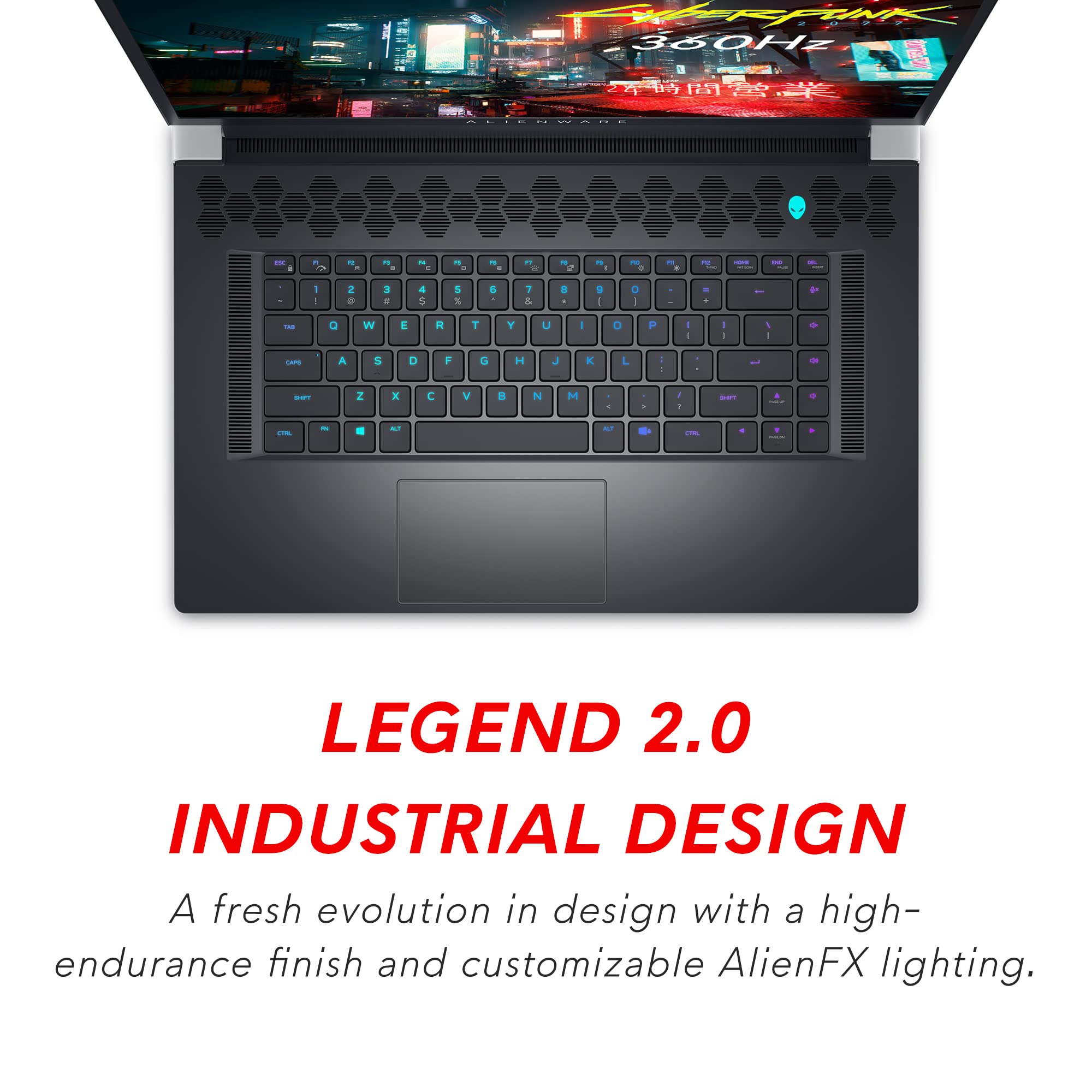 Alienware X17 R2 Vr Ready Gaming Laptop   17.3 Inch Fhd 360Hz 1Ms Display, Core I7 12700H, 16Gb Ram, 1Tb Ssd, Nvidia Geforce Rtx