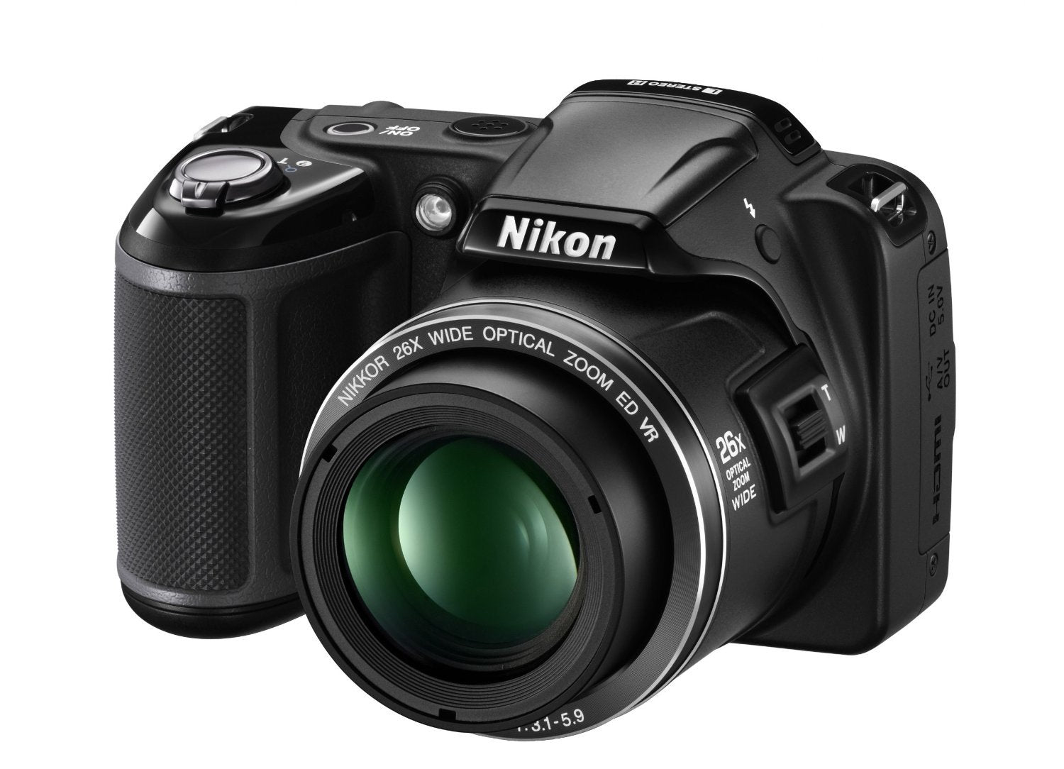 Nikon Coolpix L810 16.1 Mp Digital Camera With 26X Zoom Nikkor Ed Glass Lens And 3-Inch Lcd (Black) (Old Model)