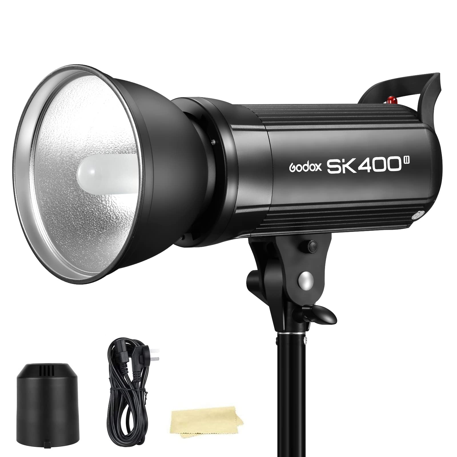 Godox Sk400Ii Strobe Flash Light 400Ws With Standard Reflector, Gn65 5600K 2.4G Studio Photo Strobe Monolight Light For Studio S