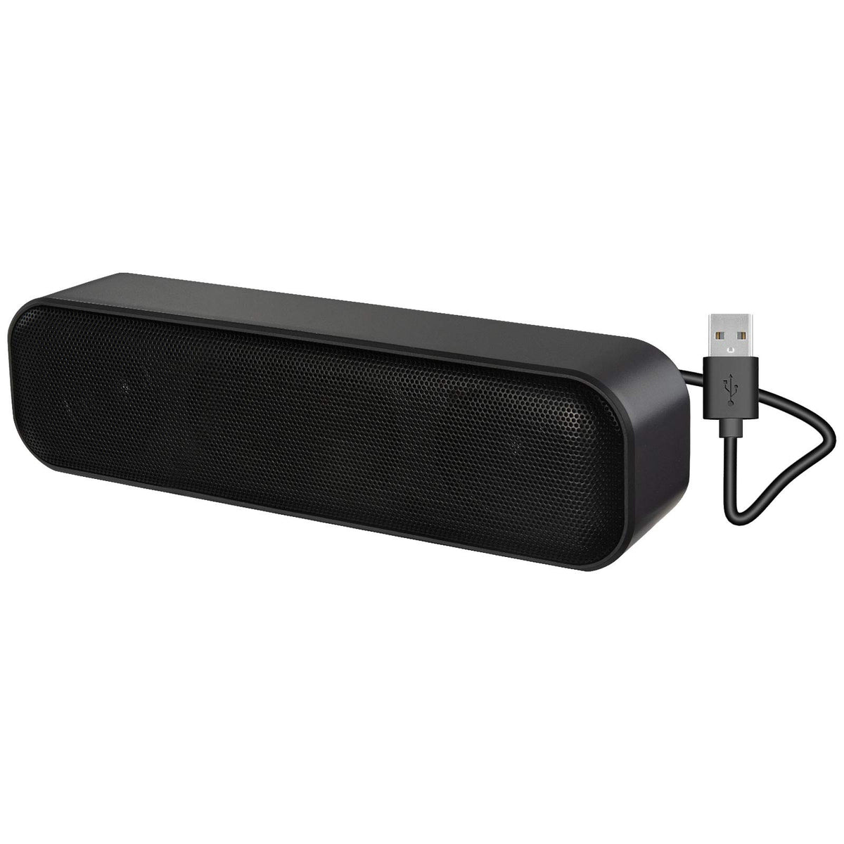 Zetiy Updated Computer Speaker, Usb Powered Speaker For Desktop,Windows Pc,Mac. Portable Mini Sound Bar Plug And Play With Volum
