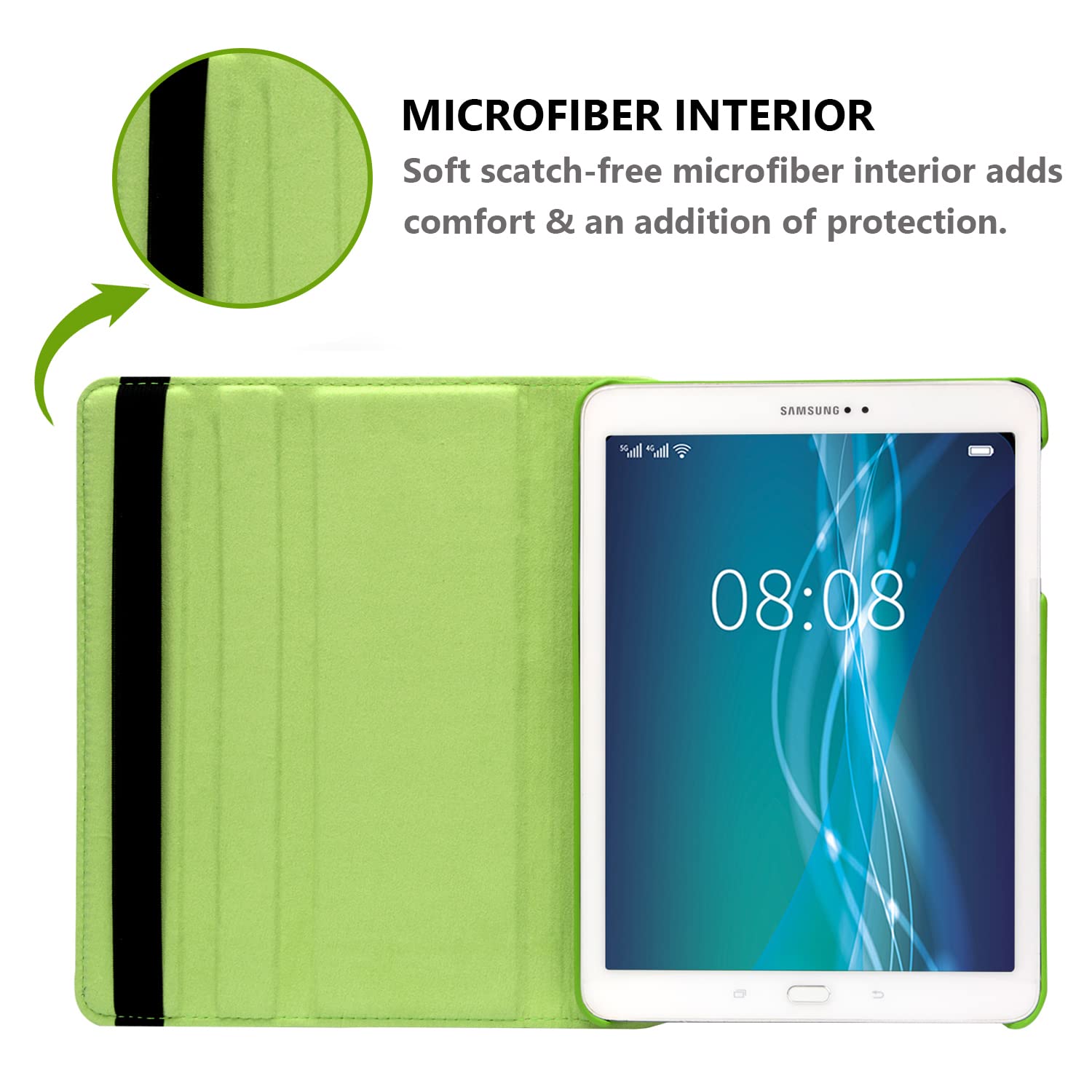 Case For Samsung Galaxy Tab S3 9.7 Inch 2017 (Sm T820 Sm T825 Sm T827),360 Degree Rotating Stand Case Full Protective Cover,With